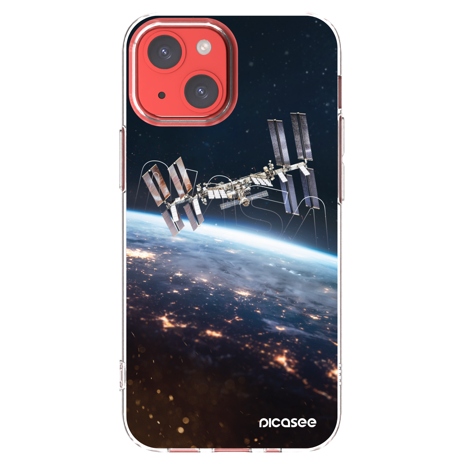 Picasee silikónový prehľadný obal pre Apple iPhone 13 mini - Station