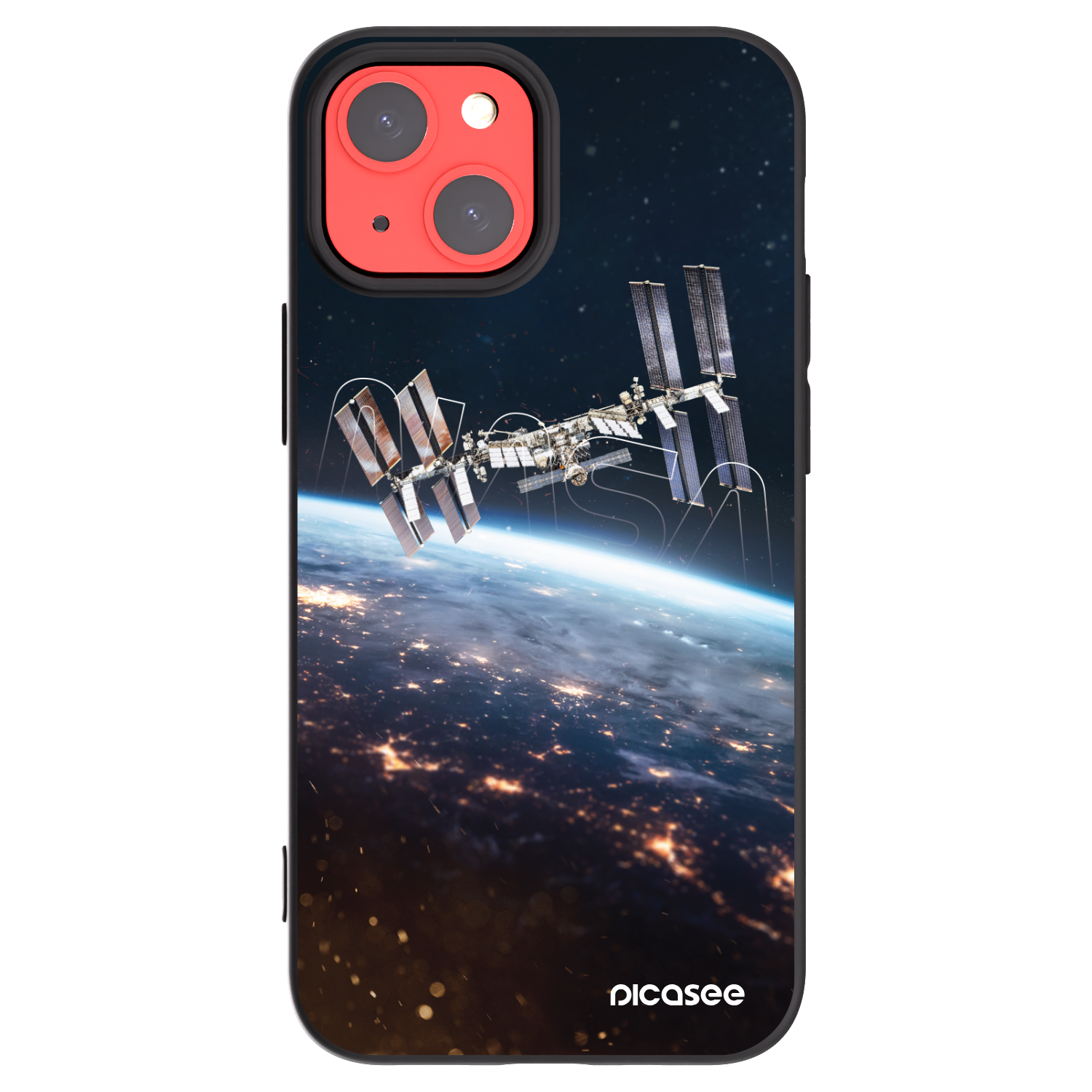 Picasee silikónový čierny obal pre Apple iPhone 13 mini - Station