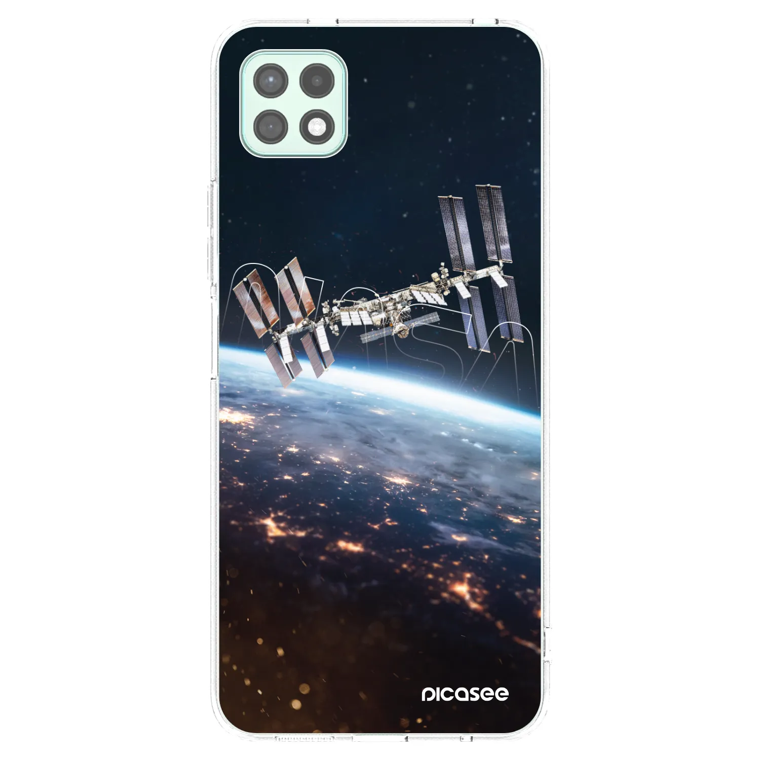 Picasee silikónový prehľadný obal pre Samsung Galaxy A22 A226B 5G - Station