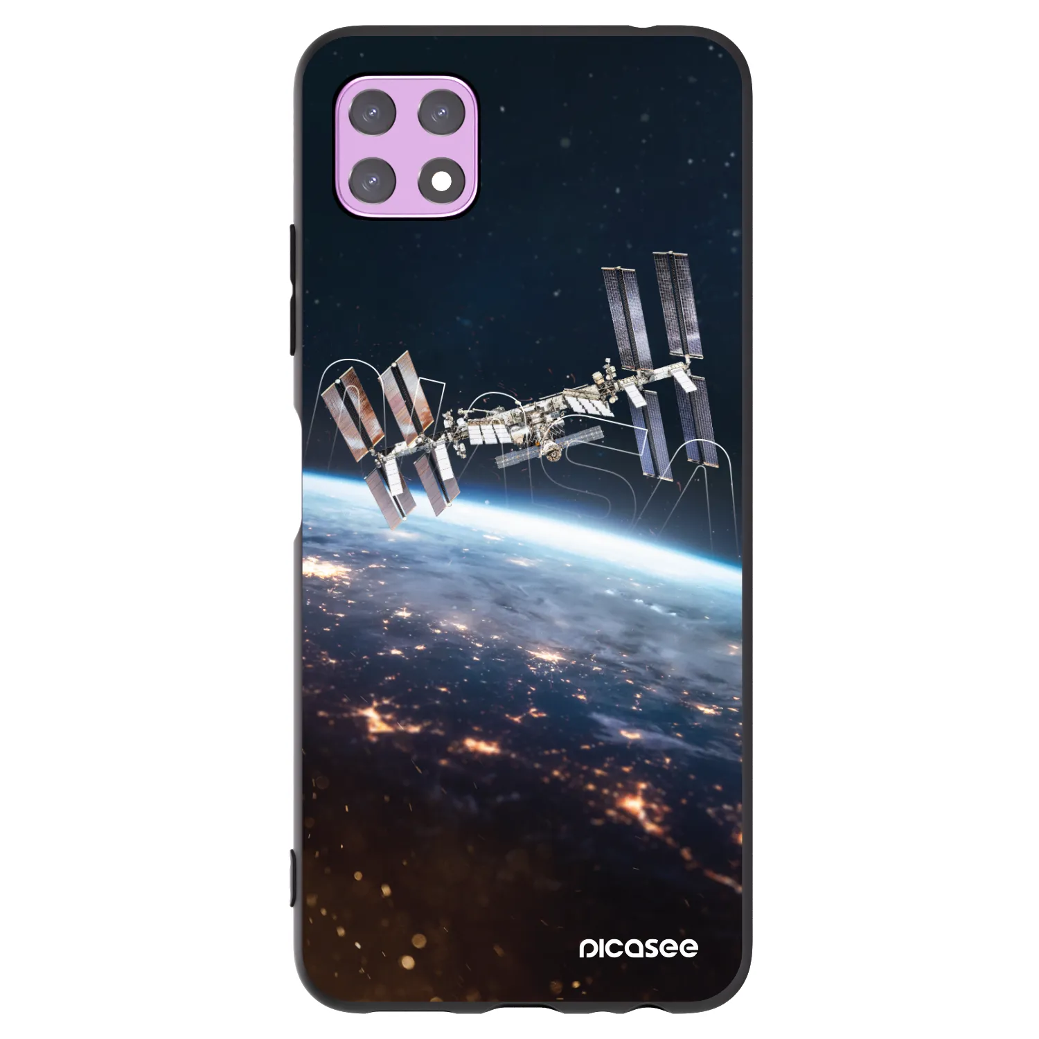Picasee silikónový čierny obal pre Samsung Galaxy A22 A226B 5G - Station