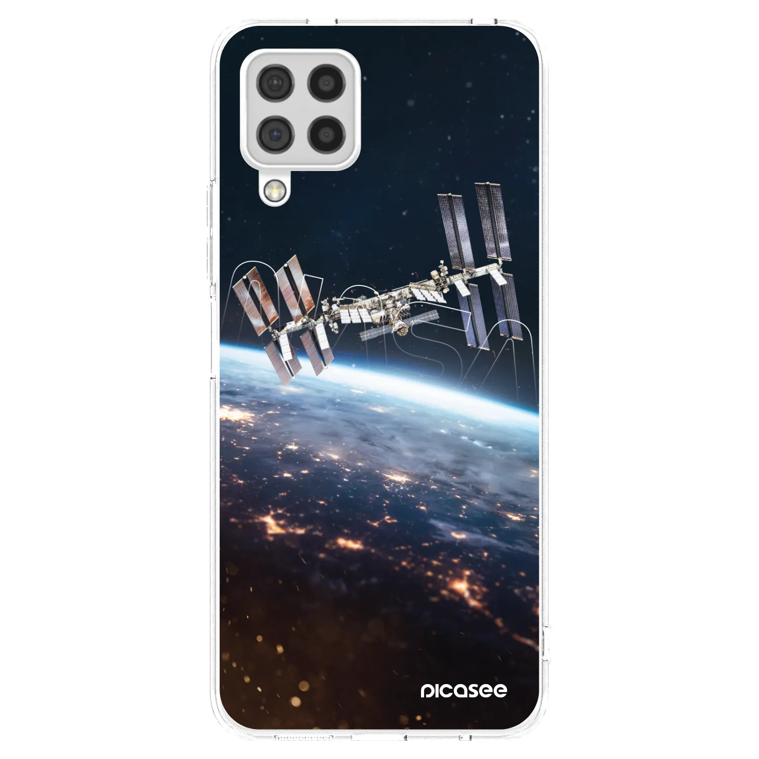 Picasee silikónový prehľadný obal pre Samsung Galaxy A22 A225F 4G - Station