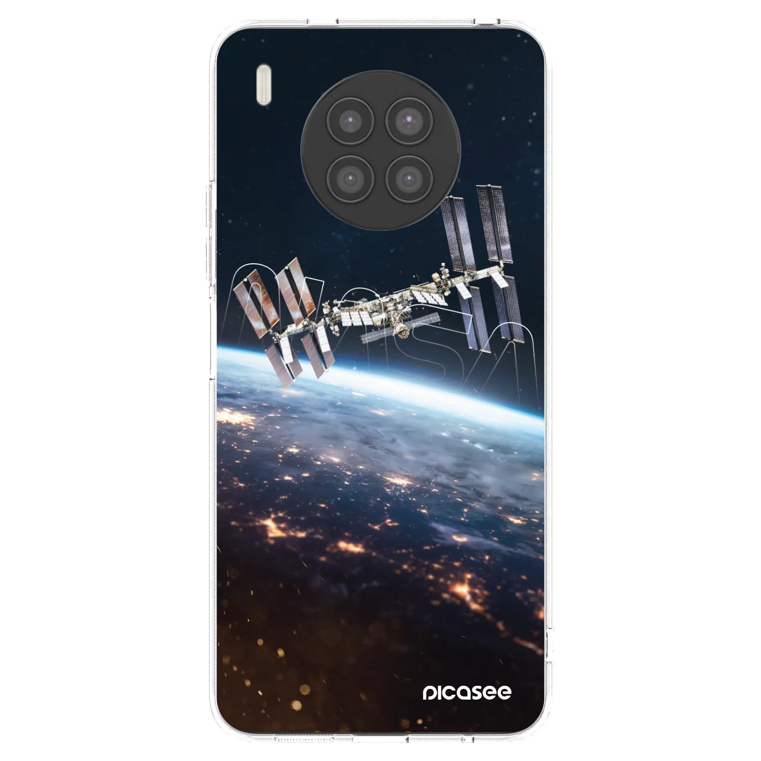 Picasee silikónový prehľadný obal pre Huawei Nova 8i - Station