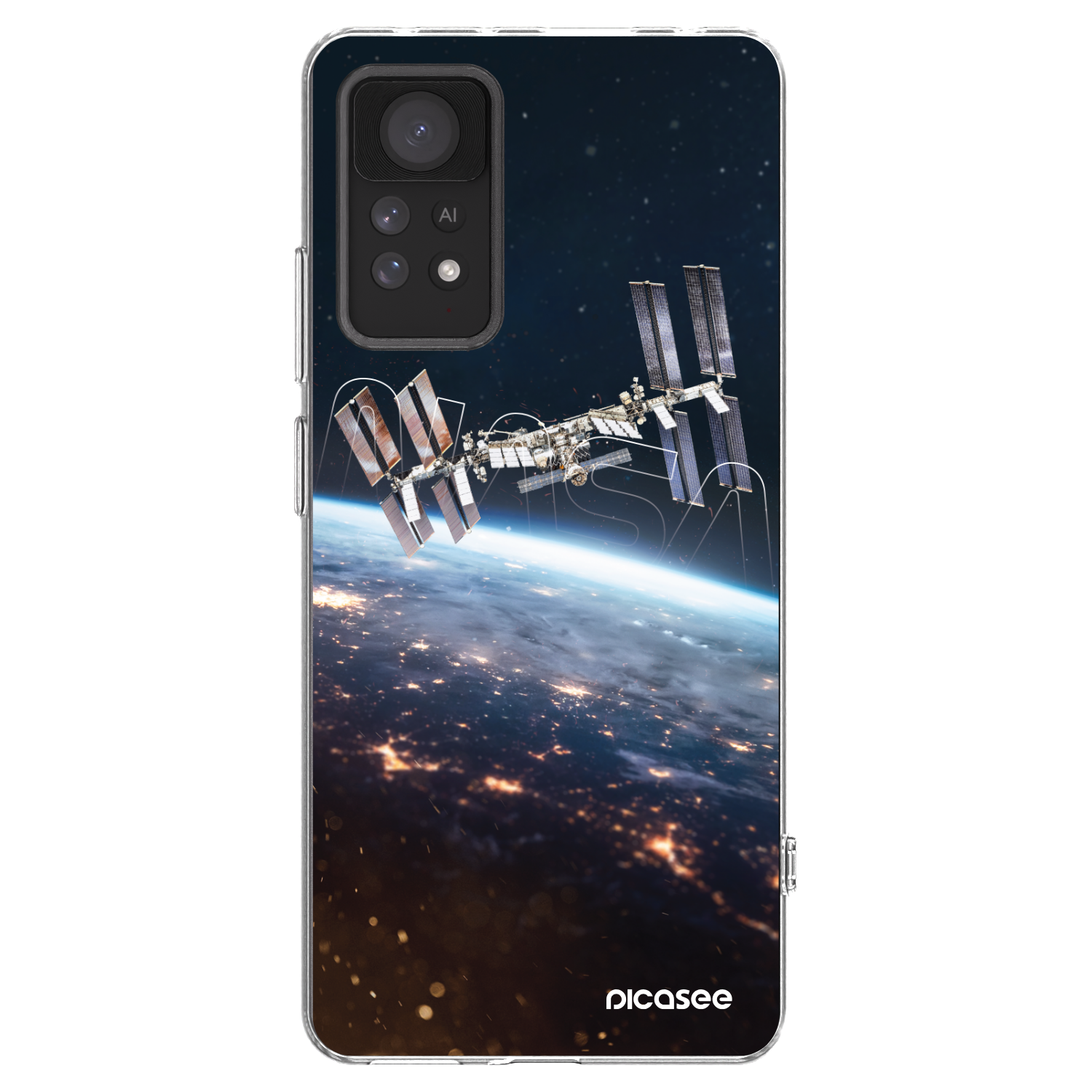 Picasee silikónový prehľadný obal pre Xiaomi Redmi Note 11 Pro 5G - Station