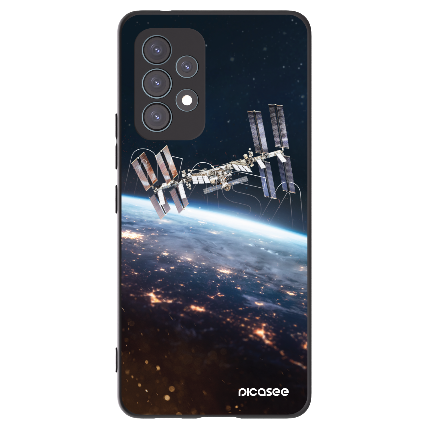 Picasee silikónový čierny obal pre Samsung Galaxy A53 5G A536 - Station