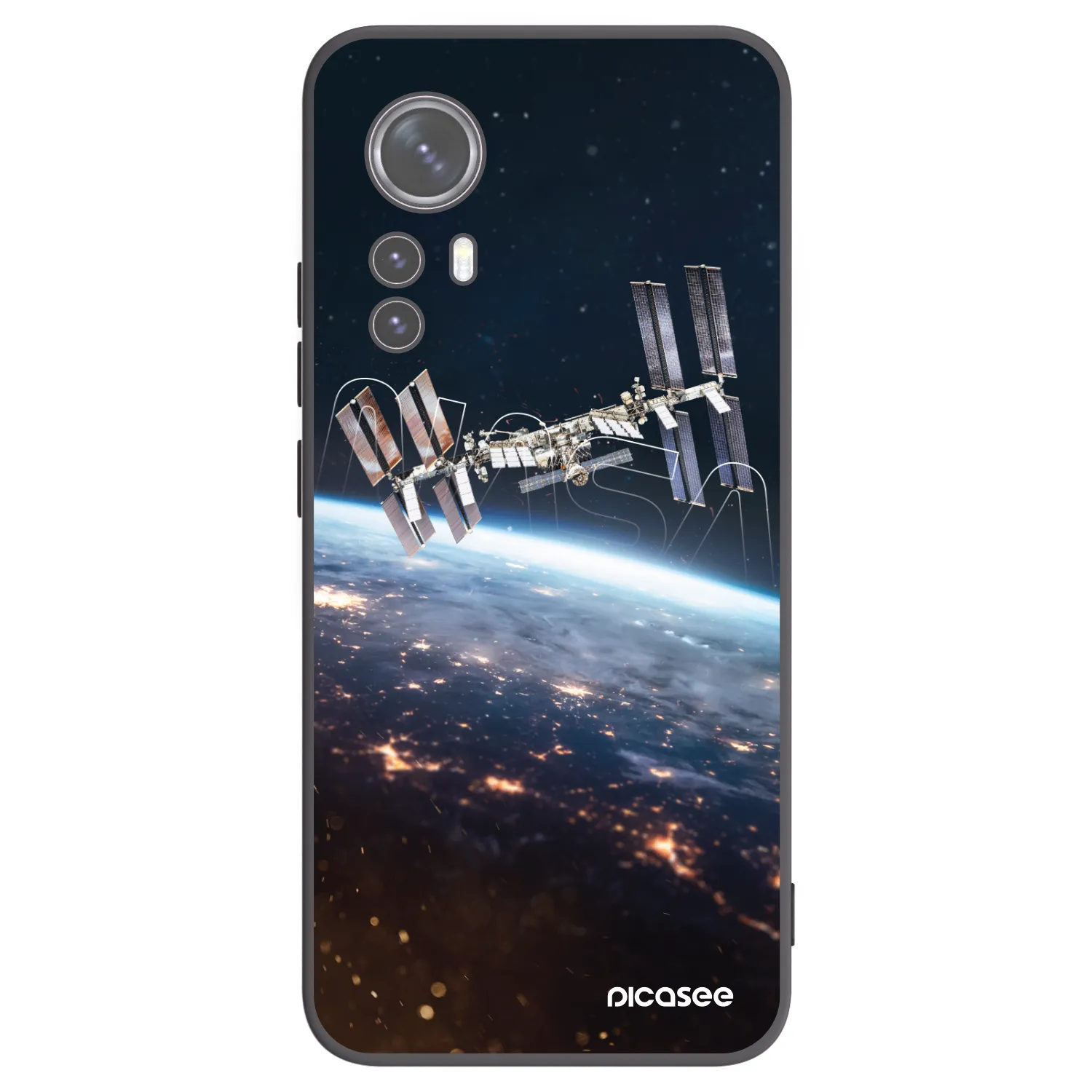 Picasee silikónový čierny obal pre Xiaomi 12 - Station