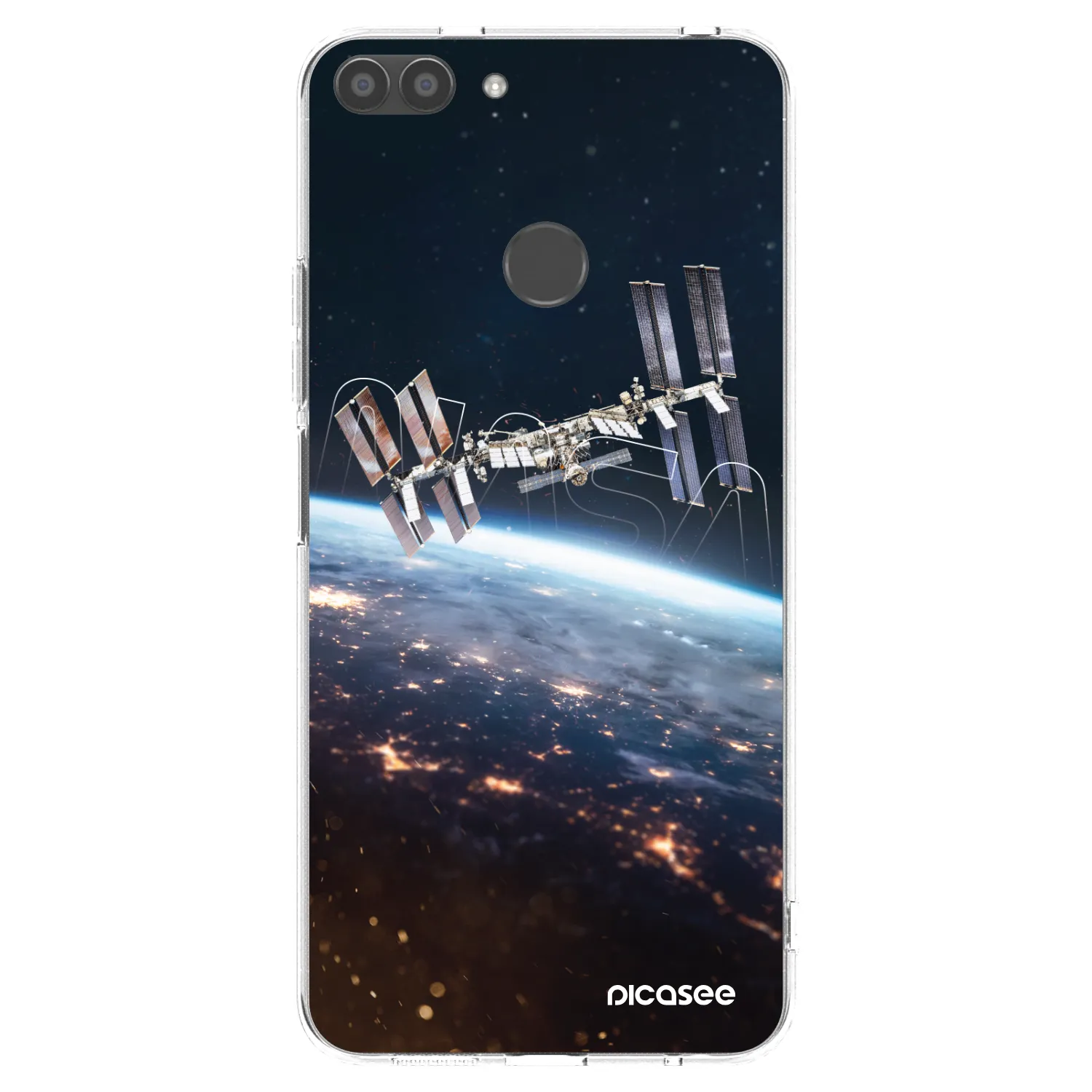 Picasee silikónový prehľadný obal pre Huawei P Smart - Station