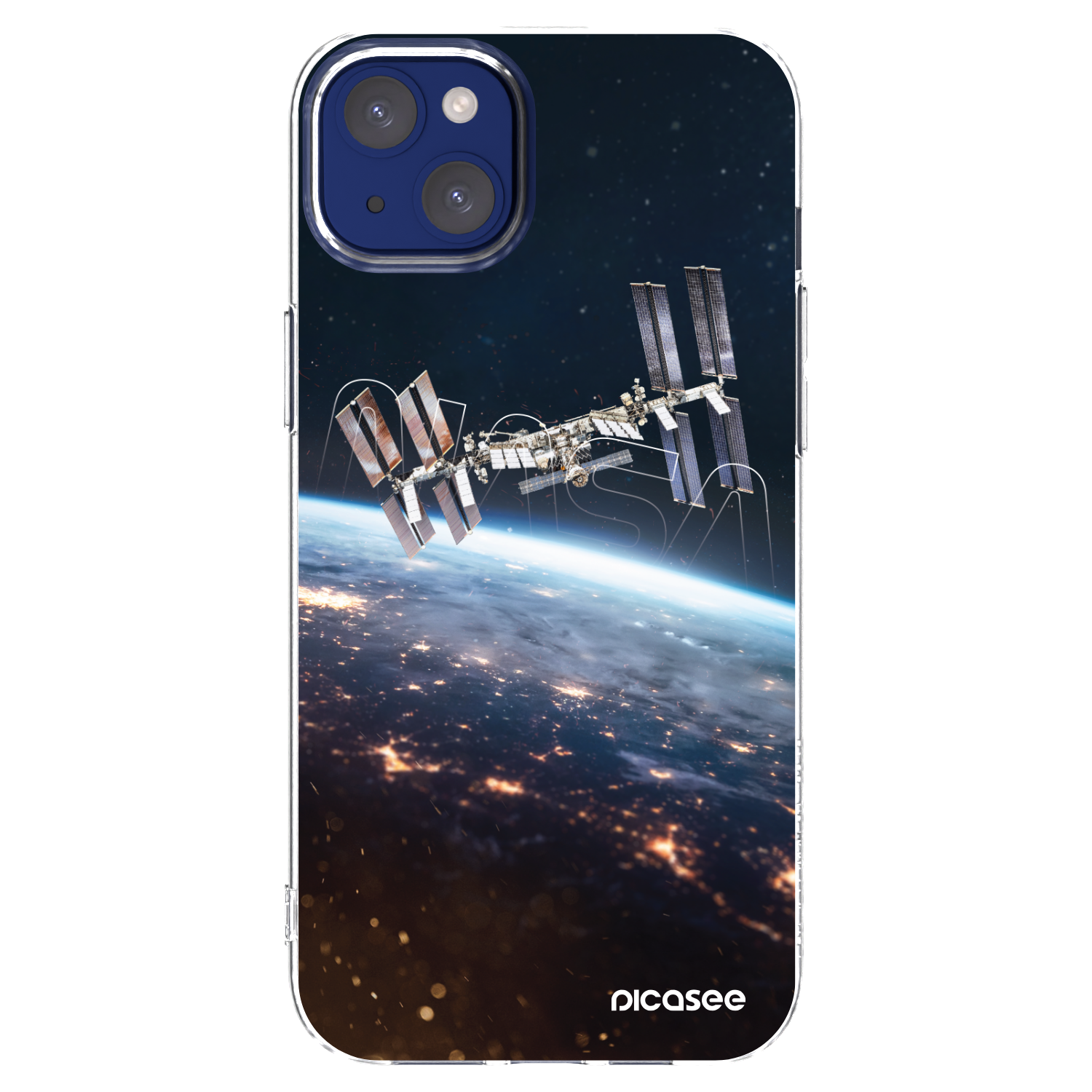 Picasee silikónový prehľadný obal pre Apple iPhone 14 Plus - Station