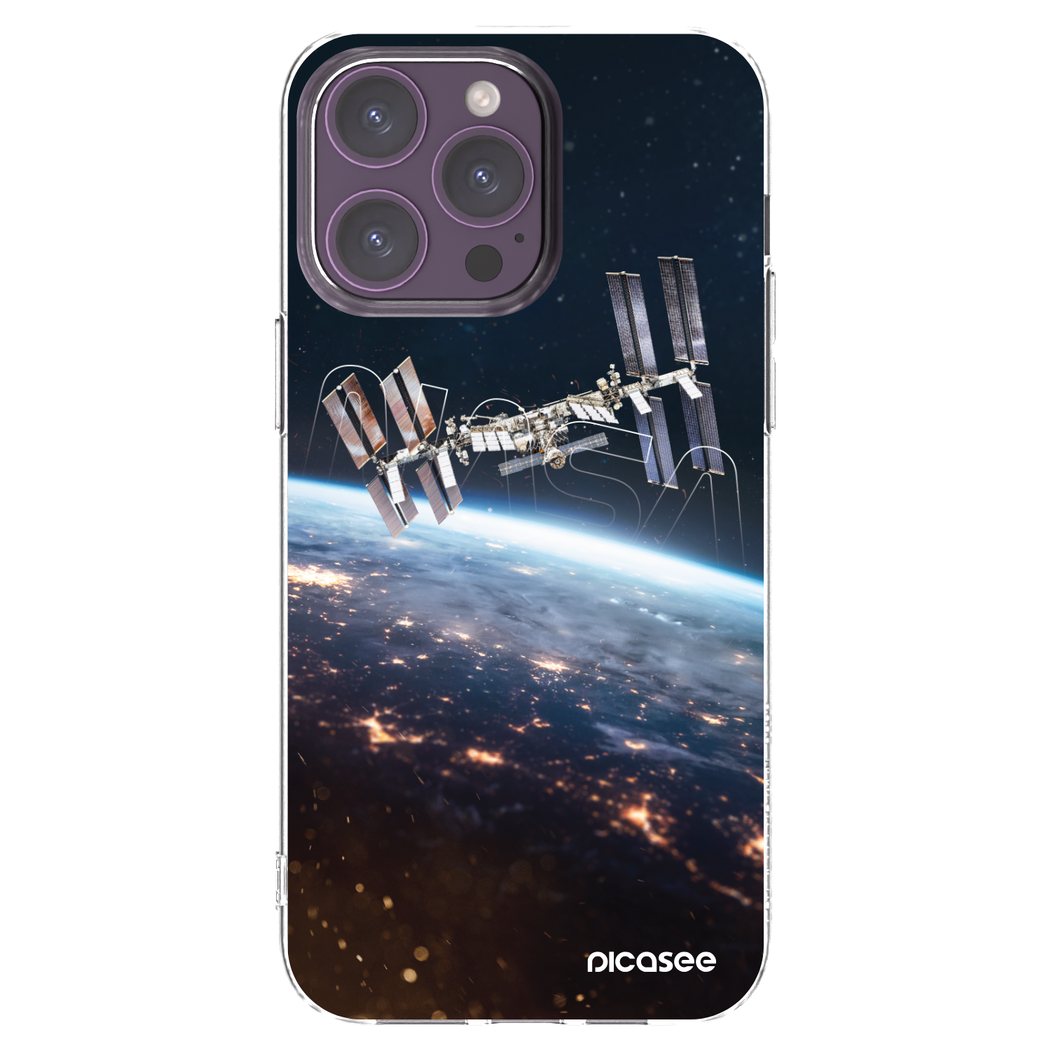 Picasee silikónový prehľadný obal pre Apple iPhone 14 Pro Max - Station