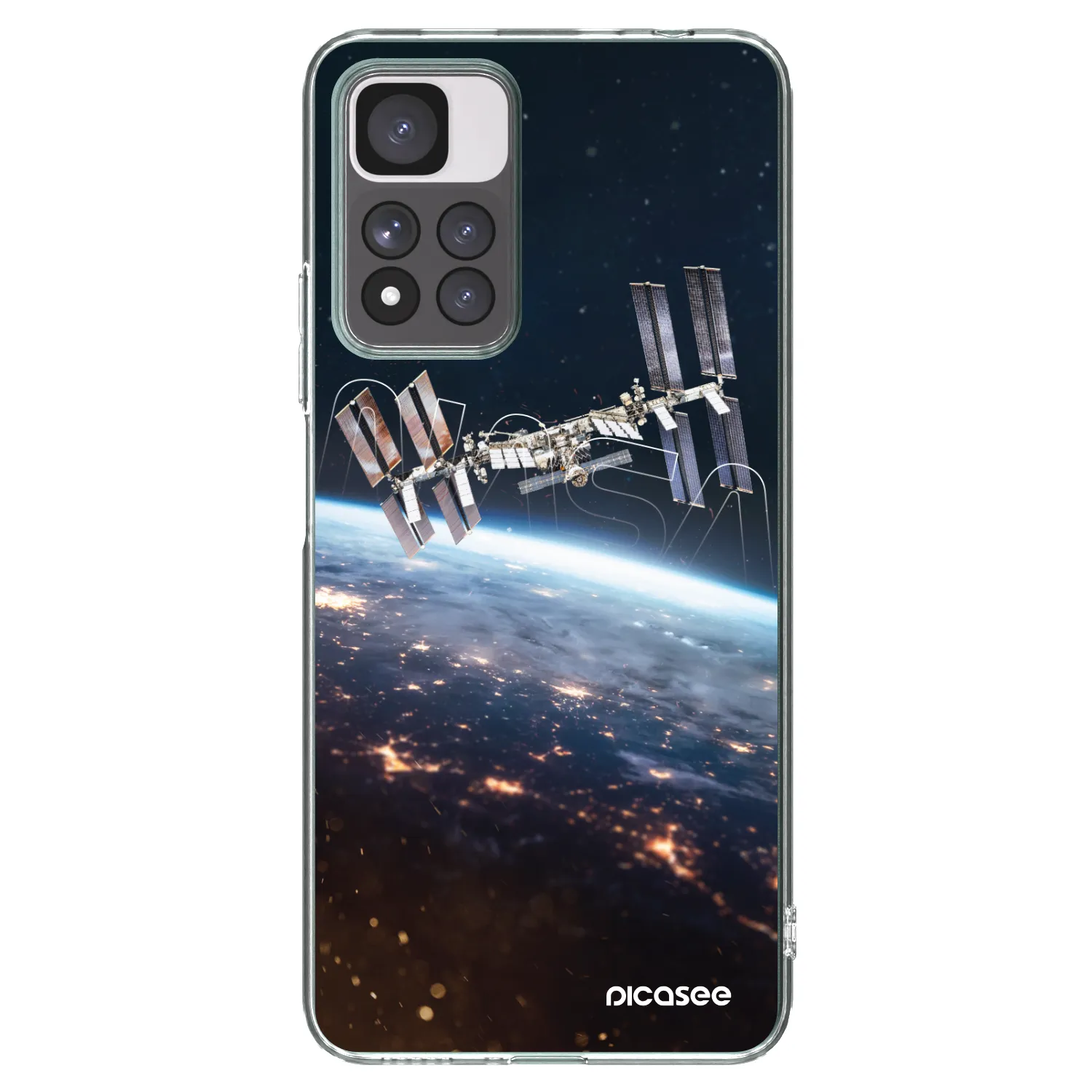 Picasee silikónový prehľadný obal pre Xiaomi Redmi Note 11 Pro+ 5G - Station