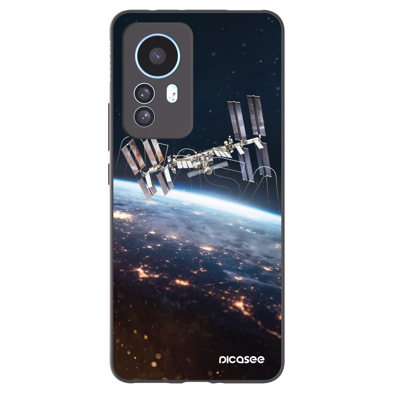 Picasee silikónový čierny obal pre Xiaomi 12T Pro - Station