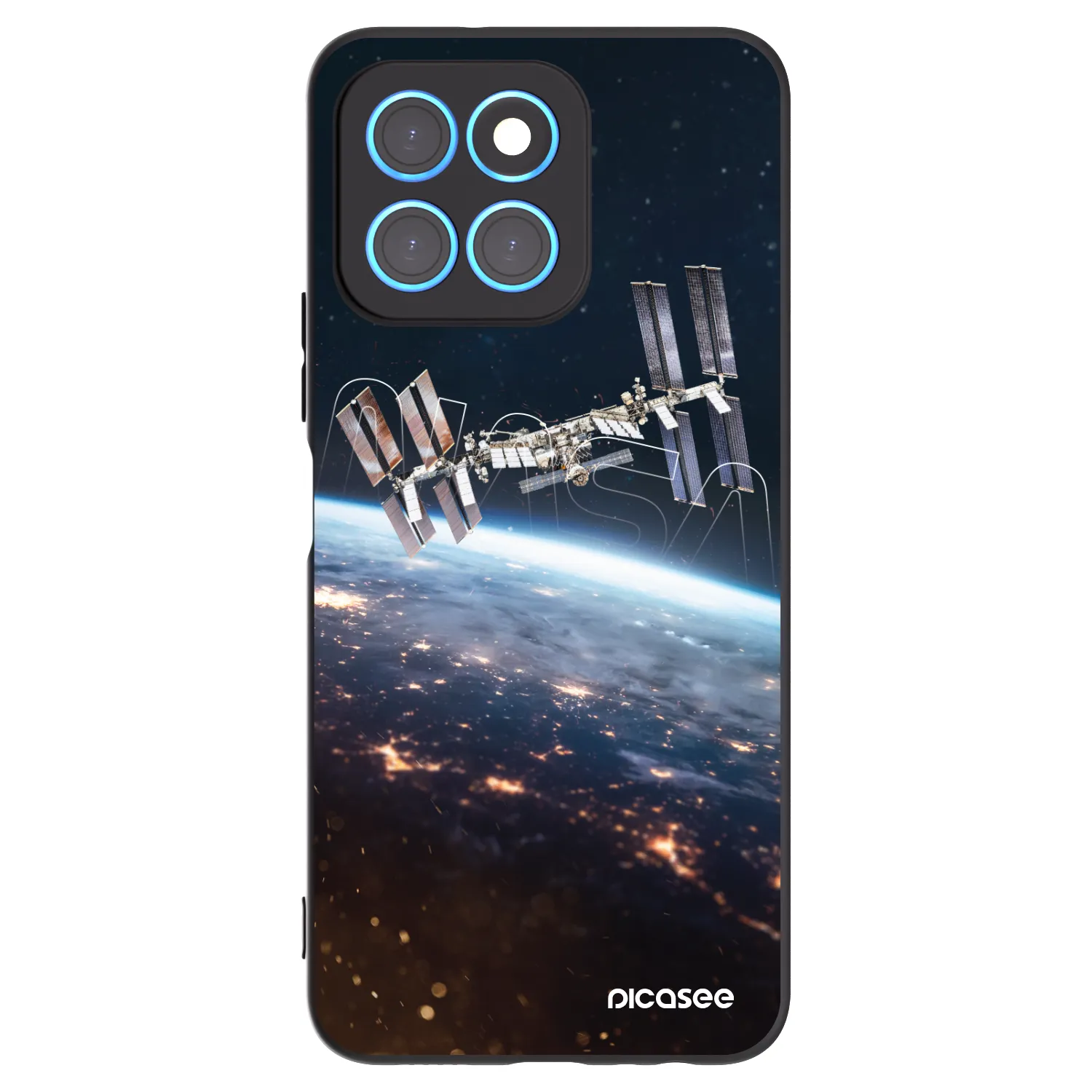 Picasee silikónový čierny obal pre Honor X6 - Station