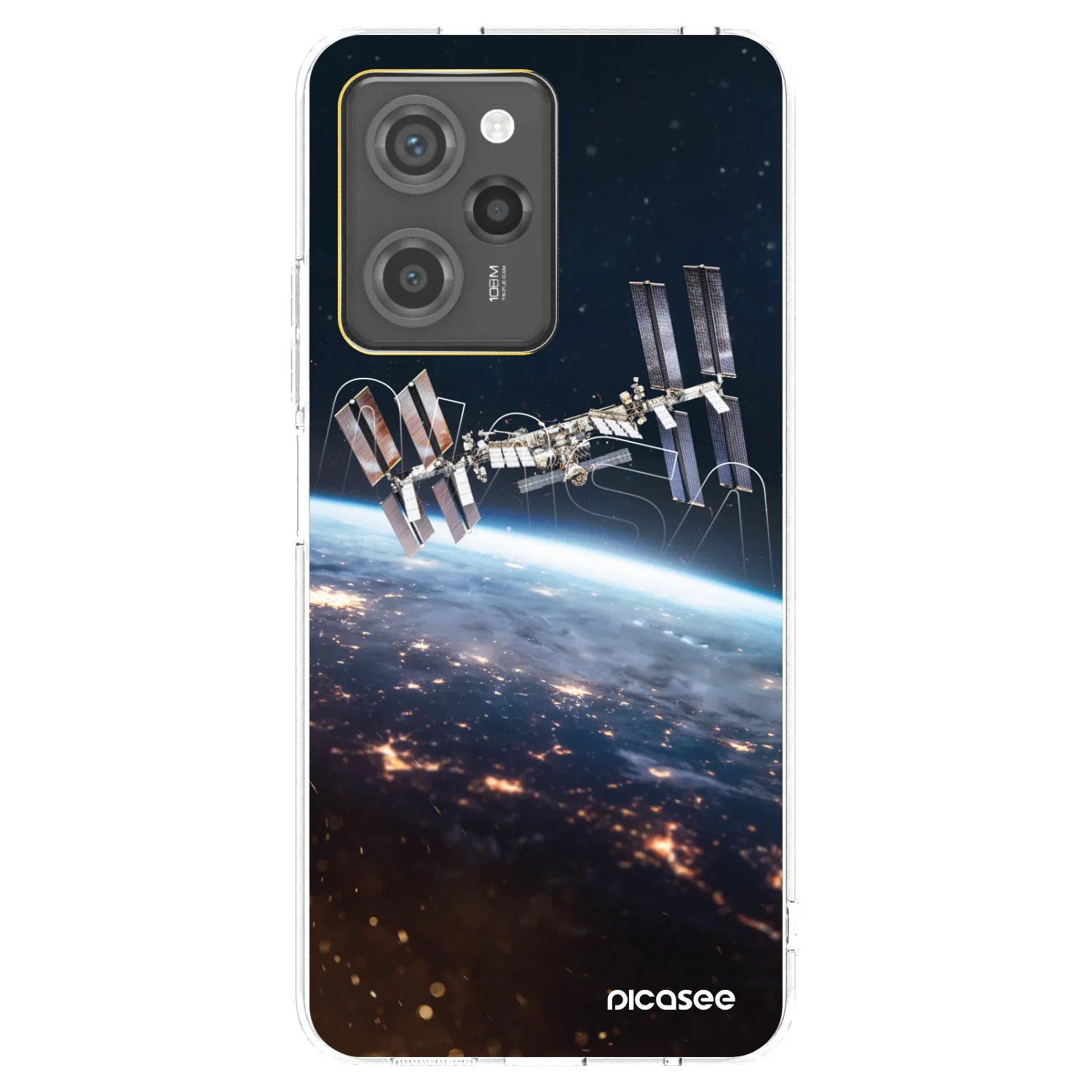 Picasee silikónový čierny obal pre Xiaomi Poco X5 Pro - Station