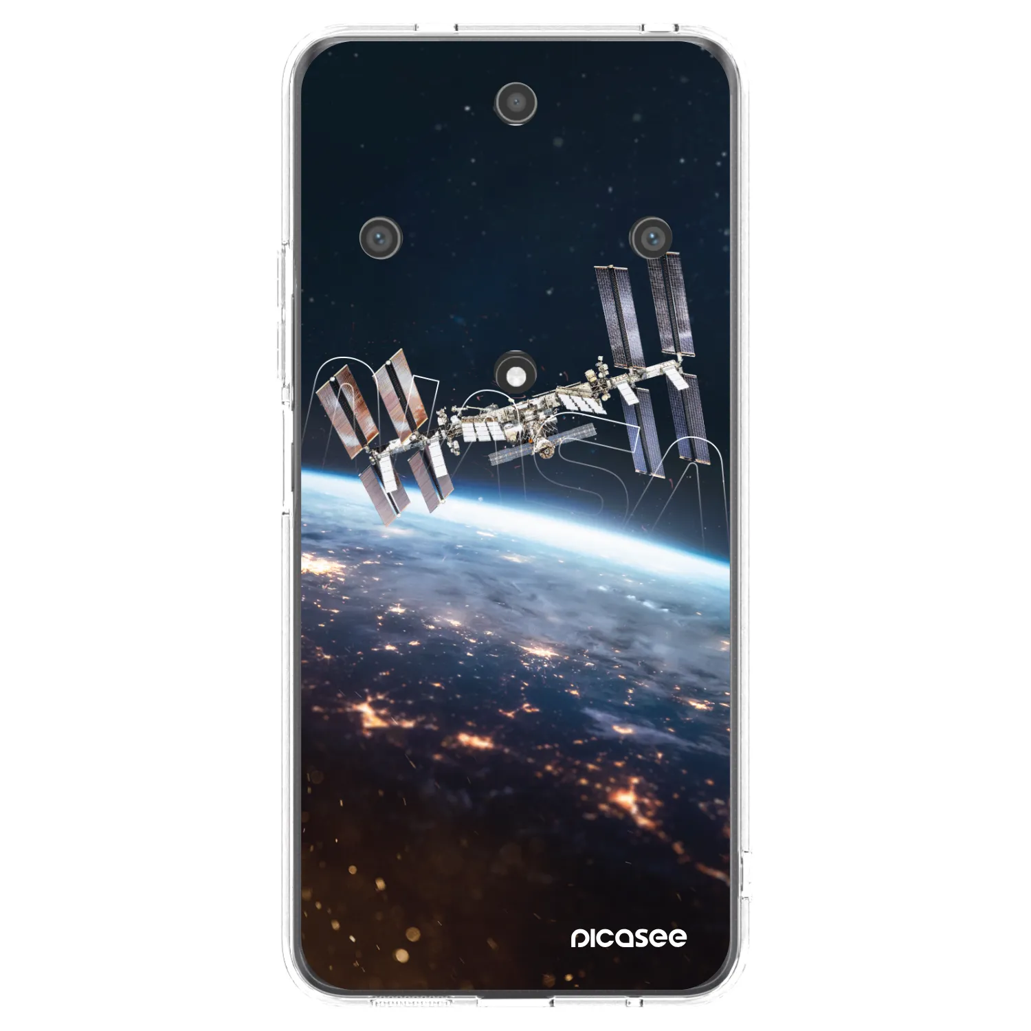 Picasee silikónový prehľadný obal pre Honor Magic5 Lite 5G - Station