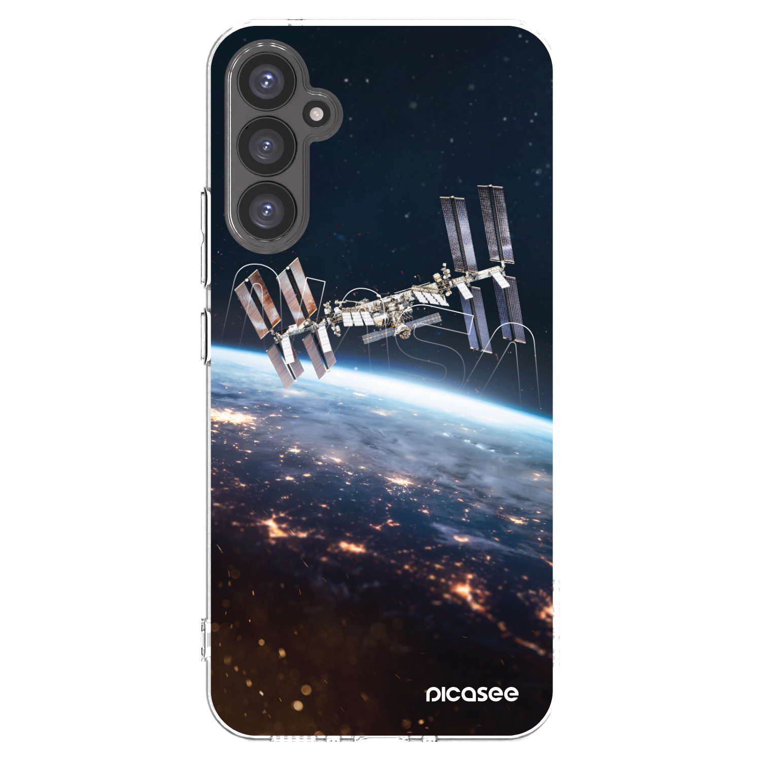 Picasee silikónový prehľadný obal pre Samsung Galaxy A34 5G A346B - Station