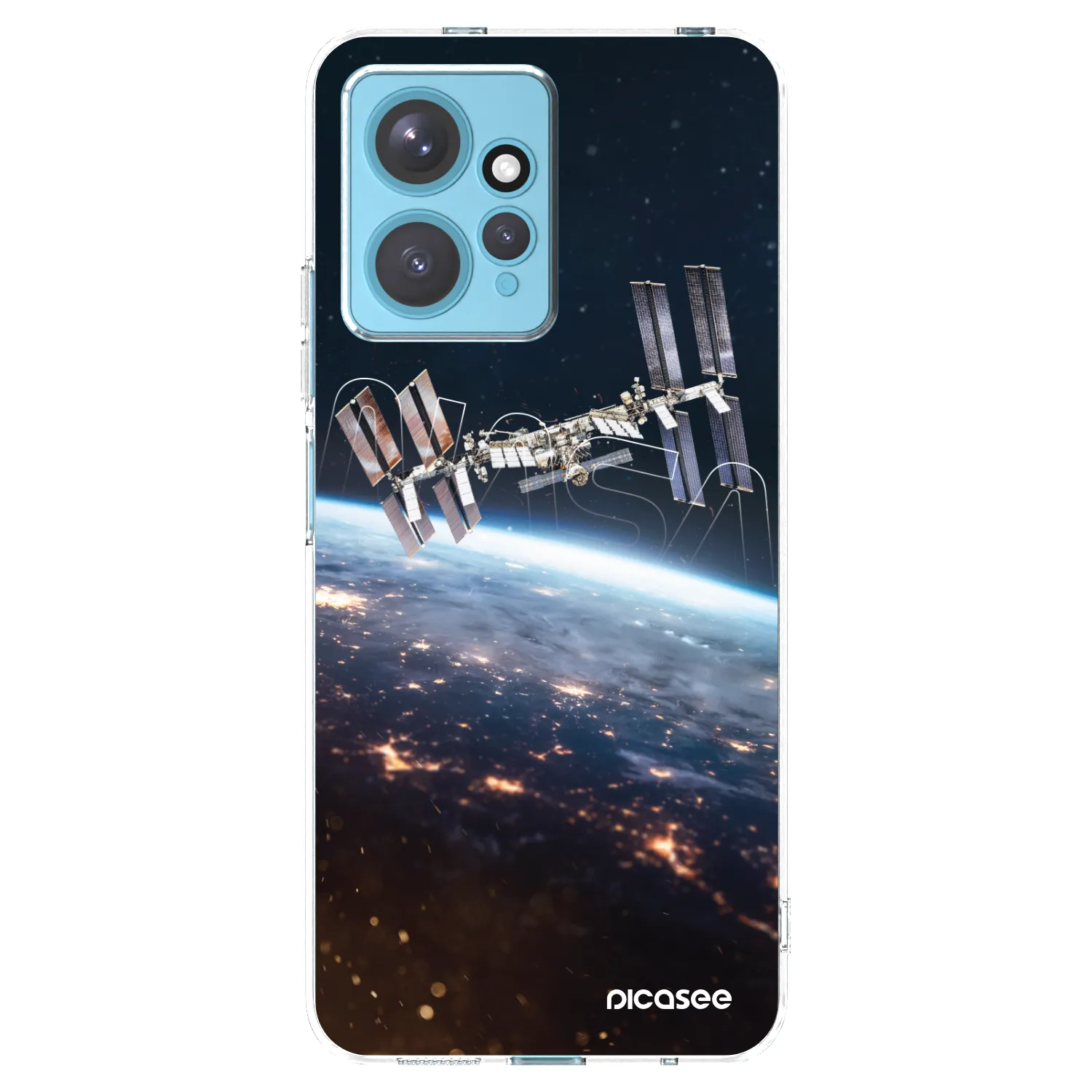 Picasee silikónový prehľadný obal pre Xiaomi Redmi Note 12 4G - Station