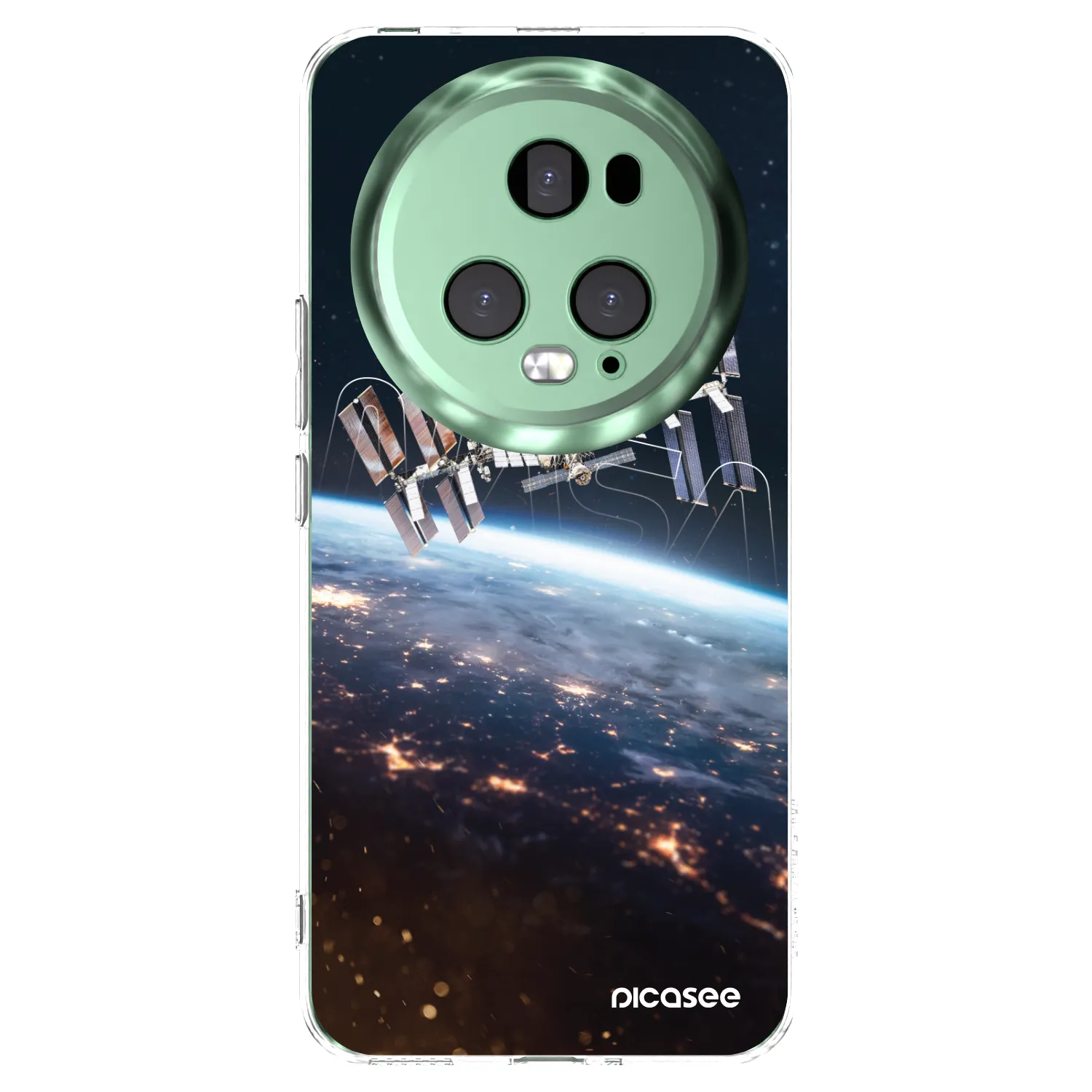 Picasee silikónový prehľadný obal pre Honor Magic5 Pro - Station