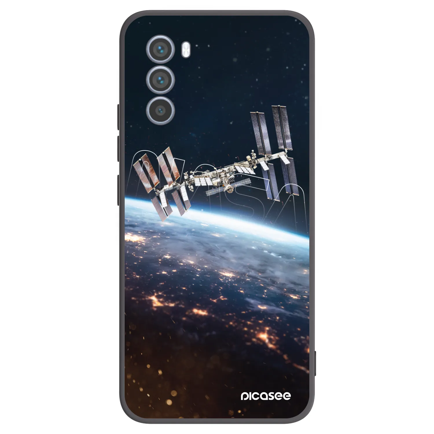 Picasee silikónový čierny obal pre Motorola Moto G62 - Station