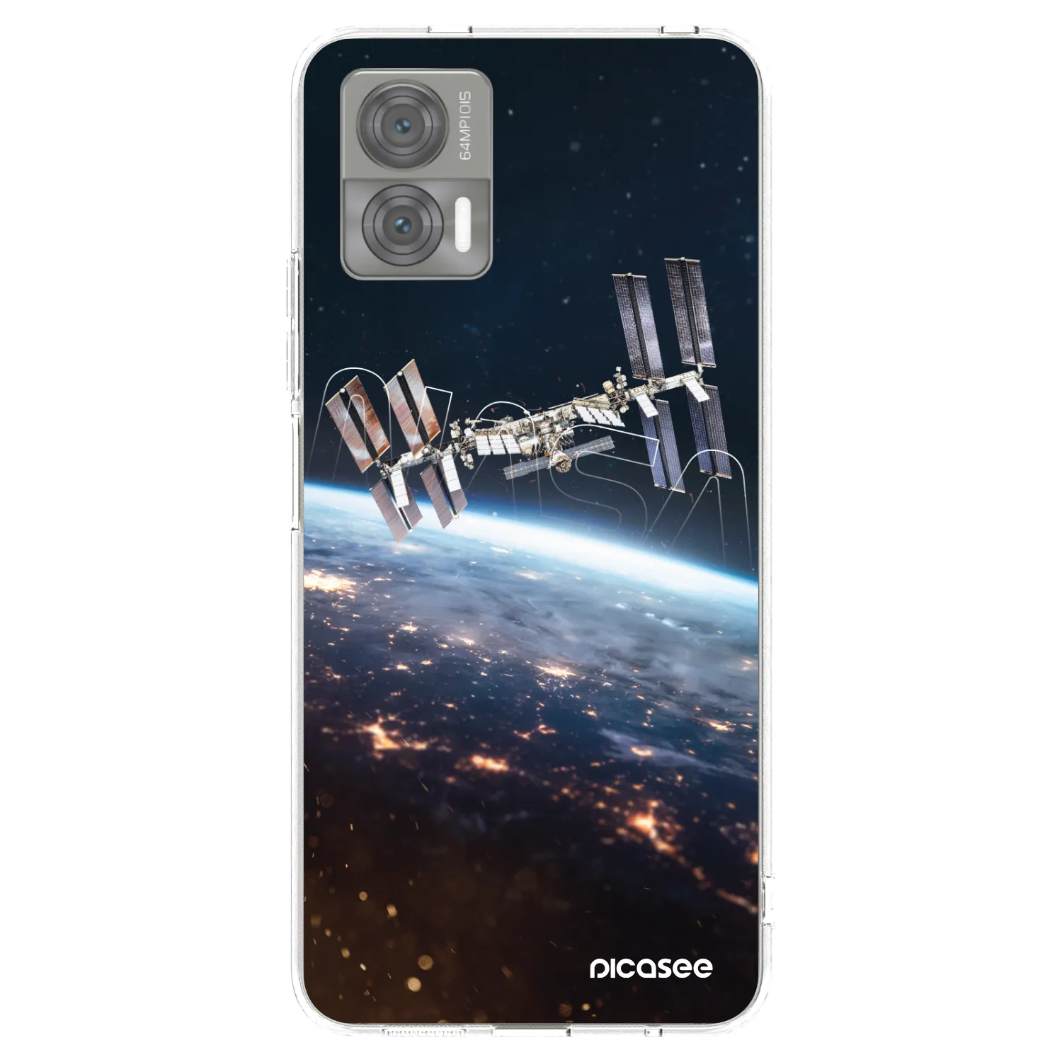 Picasee silikónový prehľadný obal pre Motorola Edge 30 Neo - Station