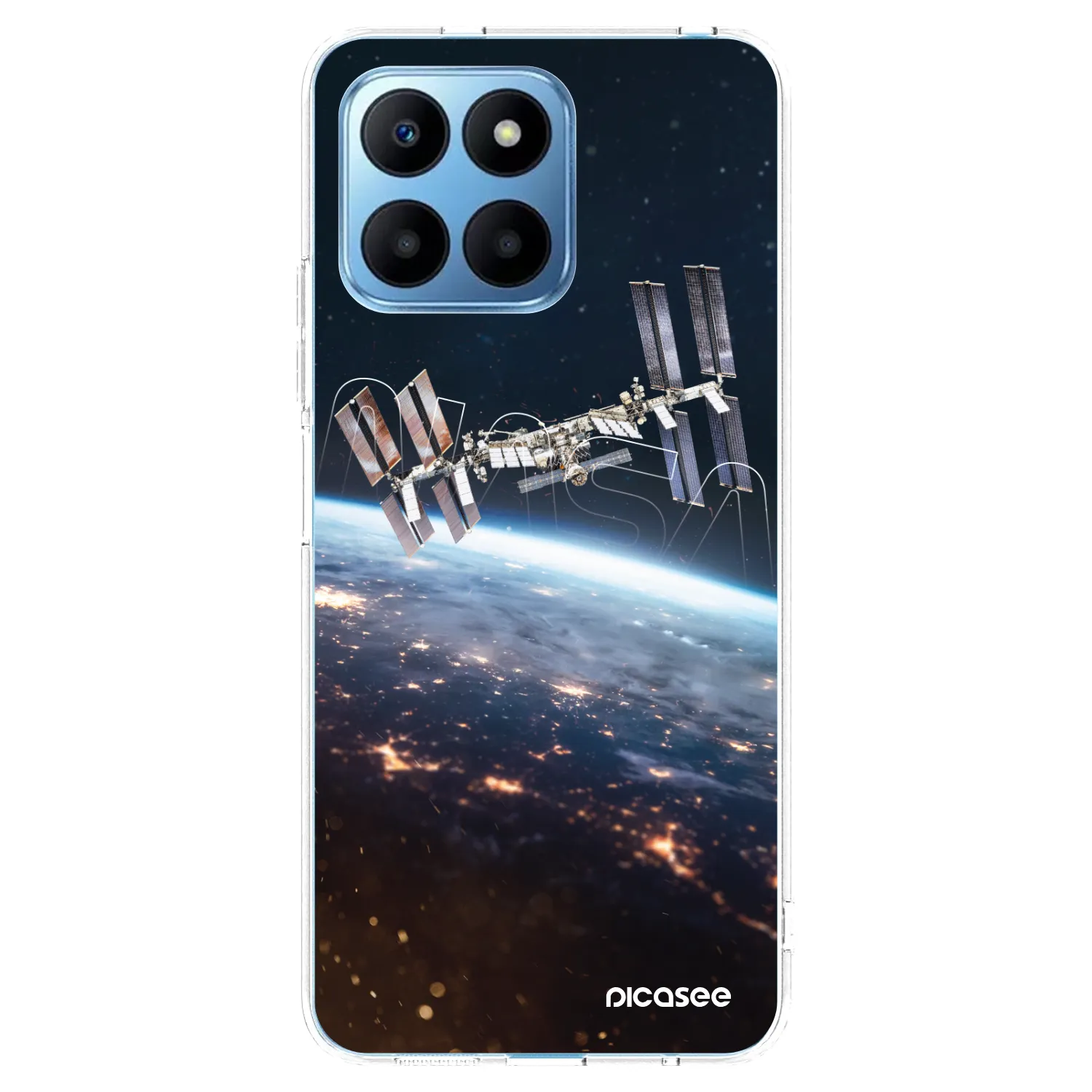 Picasee silikónový prehľadný obal pre Honor 70 Lite - Station