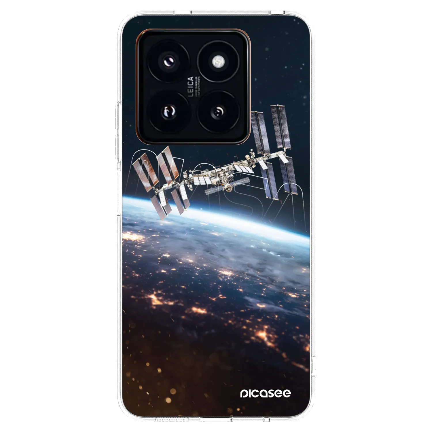 Picasee silikónový prehľadný obal pre Xiaomi 14 Pro - Station