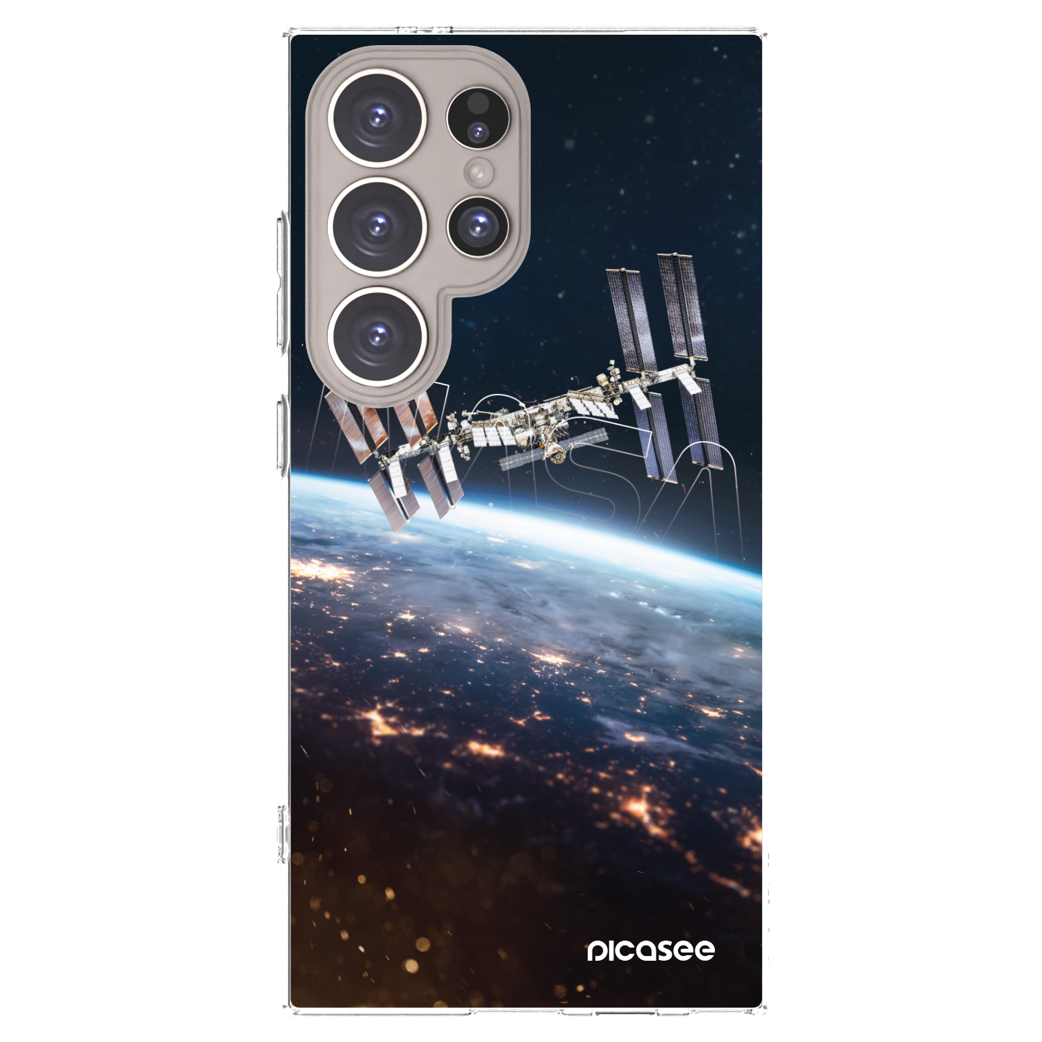 Picasee silikónový prehľadný obal pre Samsung Galaxy S24 Ultra S928B 5G - Station