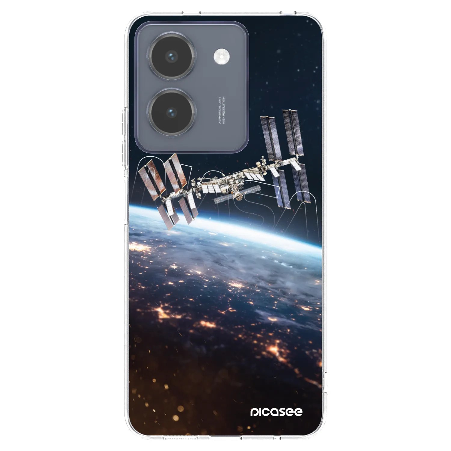 Picasee silikónový prehľadný obal pre Vivo Y36 4G - Station