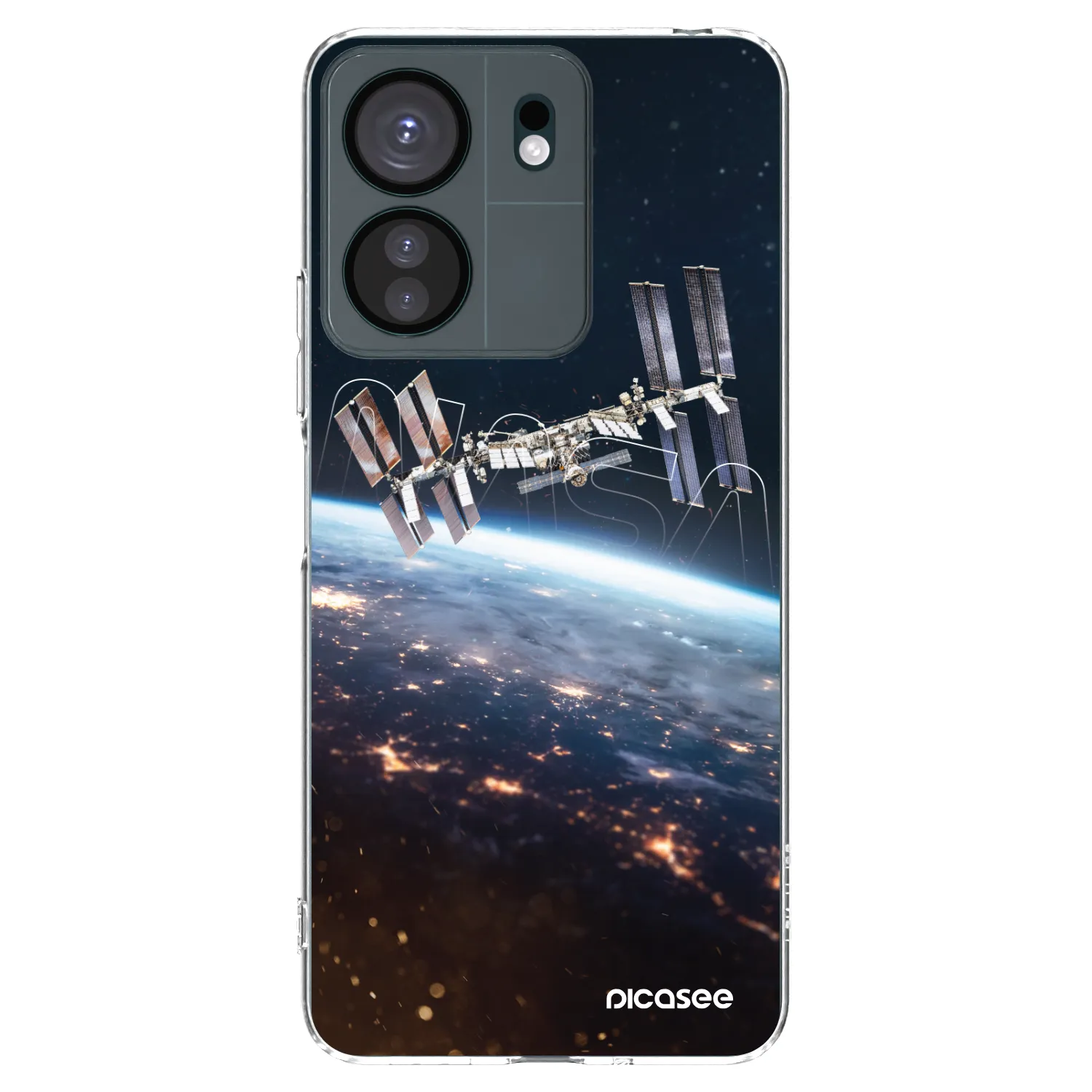 Picasee silikónový prehľadný obal pre Xiaomi Redmi 13C 4G - Station
