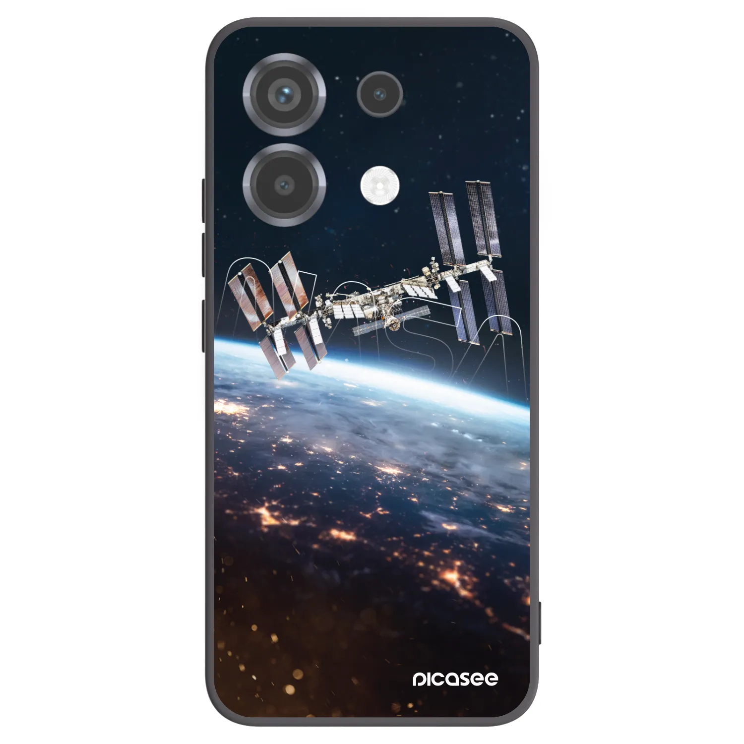 Picasee silikónový čierny obal pre Xiaomi Poco X6 - Station