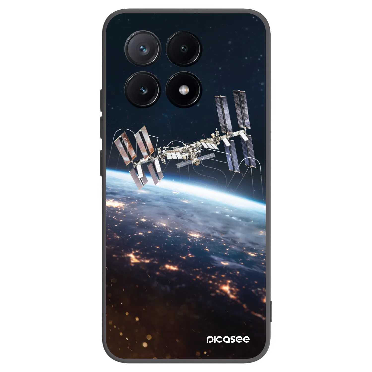 Picasee silikónový čierny obal pre Xiaomi Poco X6 Pro - Station
