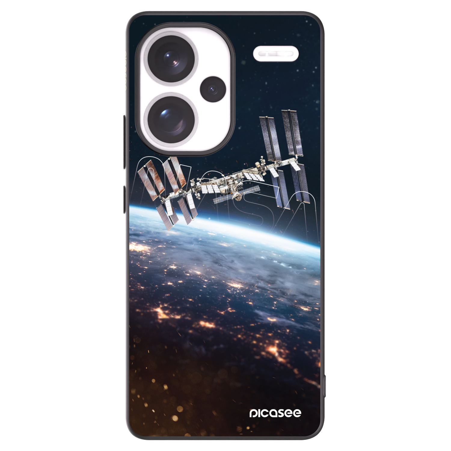 Picasee silikónový čierny obal pre Xiaomi Redmi Note 13 Pro+ 5G - Station