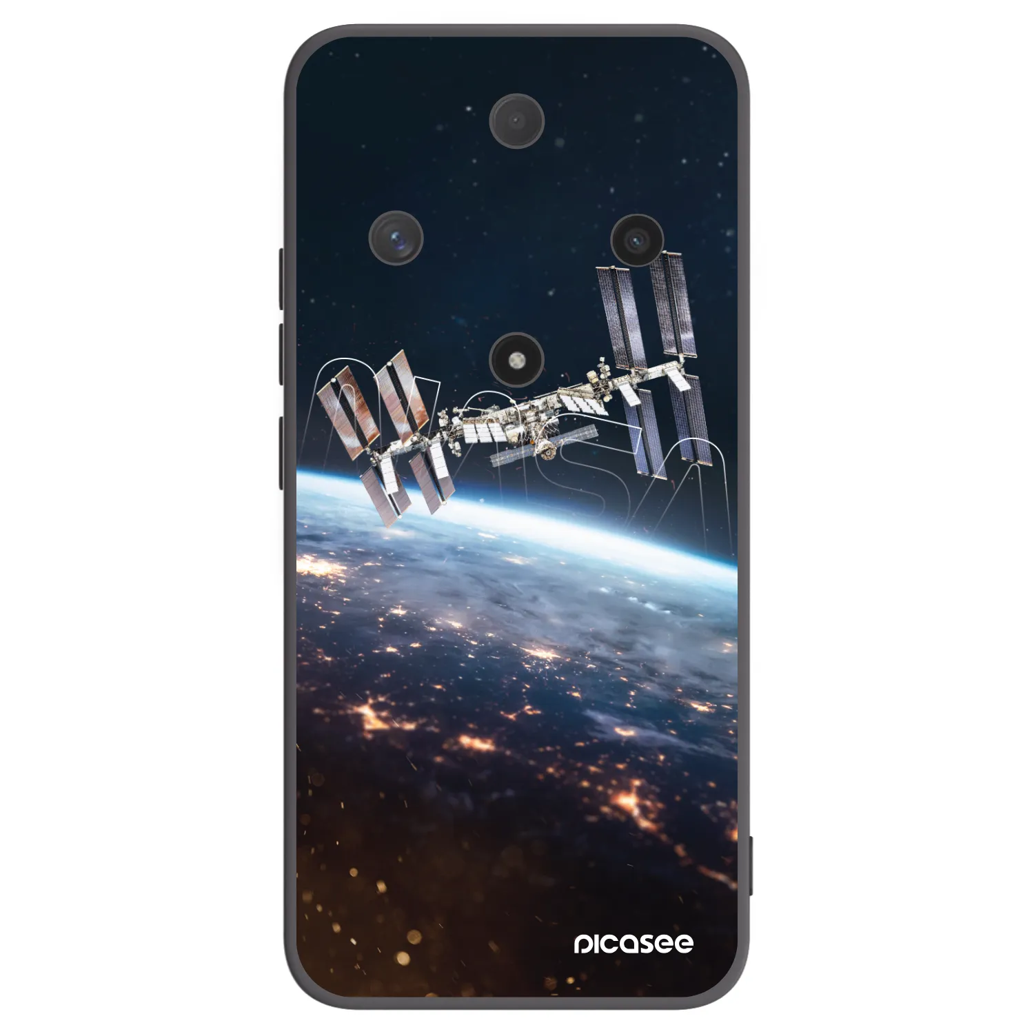 Picasee silikónový čierny obal pre Honor Magic6 Lite 5G - Station