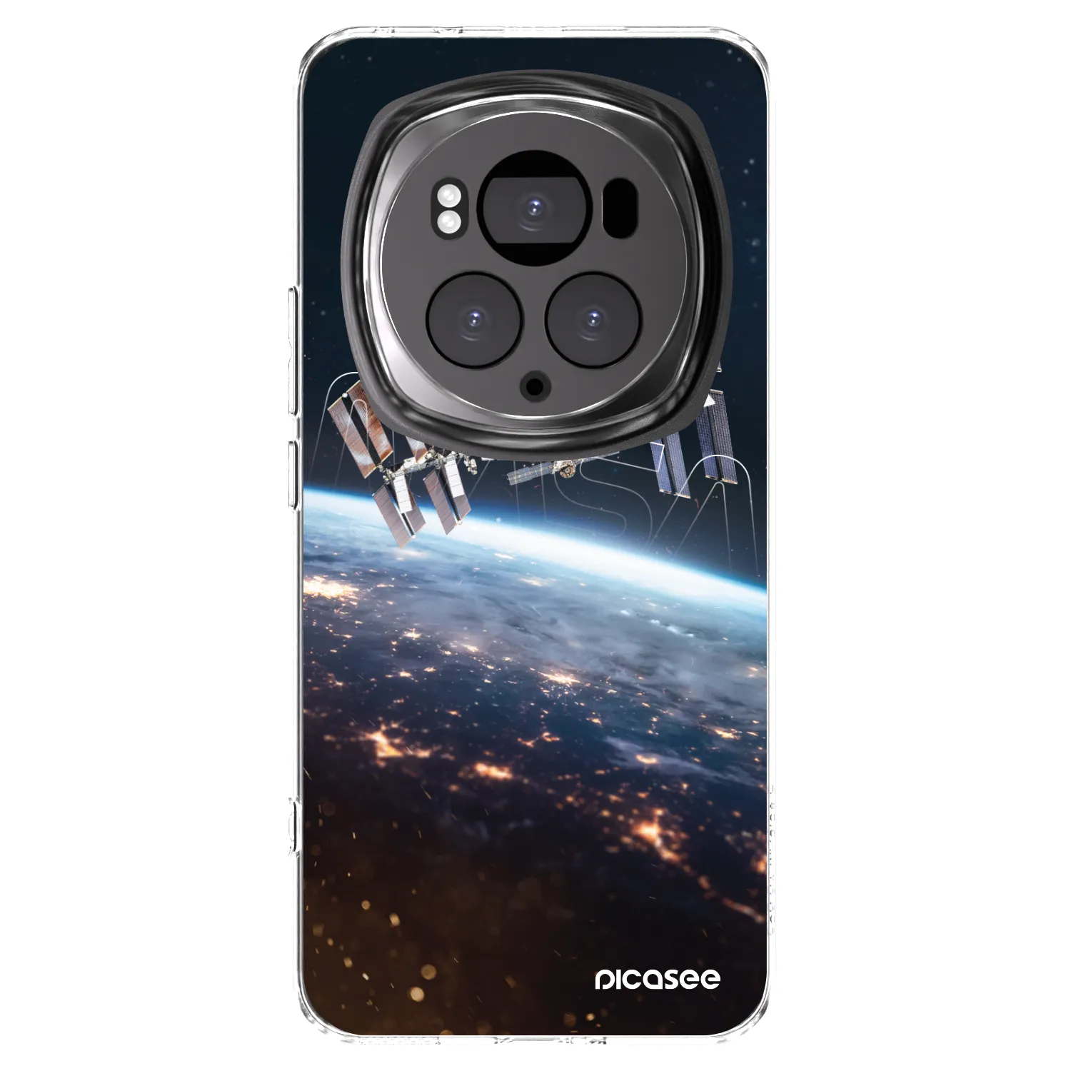Picasee silikónový prehľadný obal pre Honor Magic6 Pro - Station