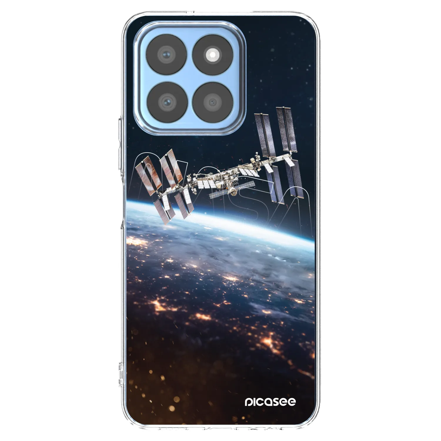 Picasee silikónový prehľadný obal pre Honor X8b - Station