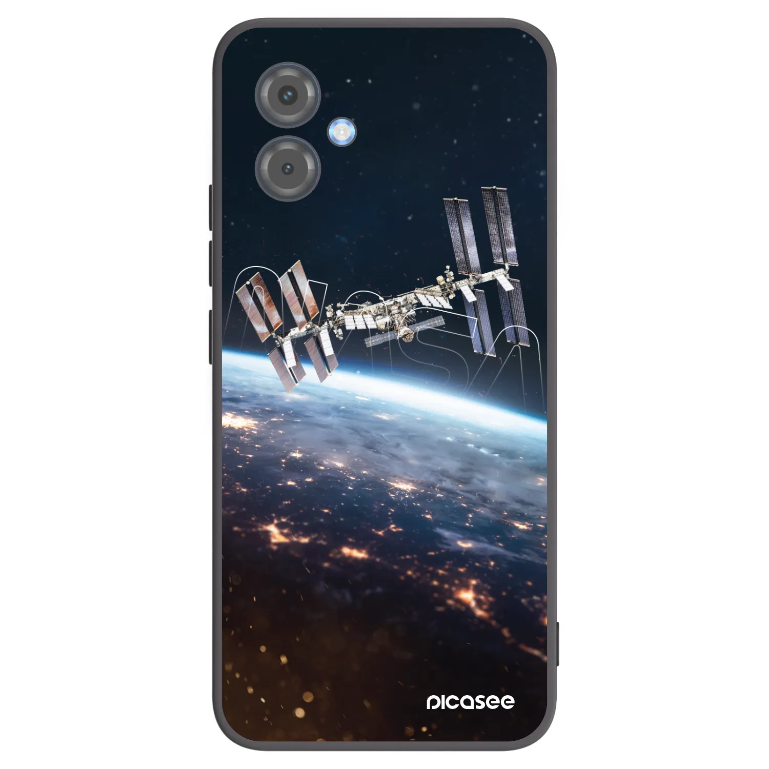 Picasee silikónový čierny obal pre Motorola Moto G14 - Station
