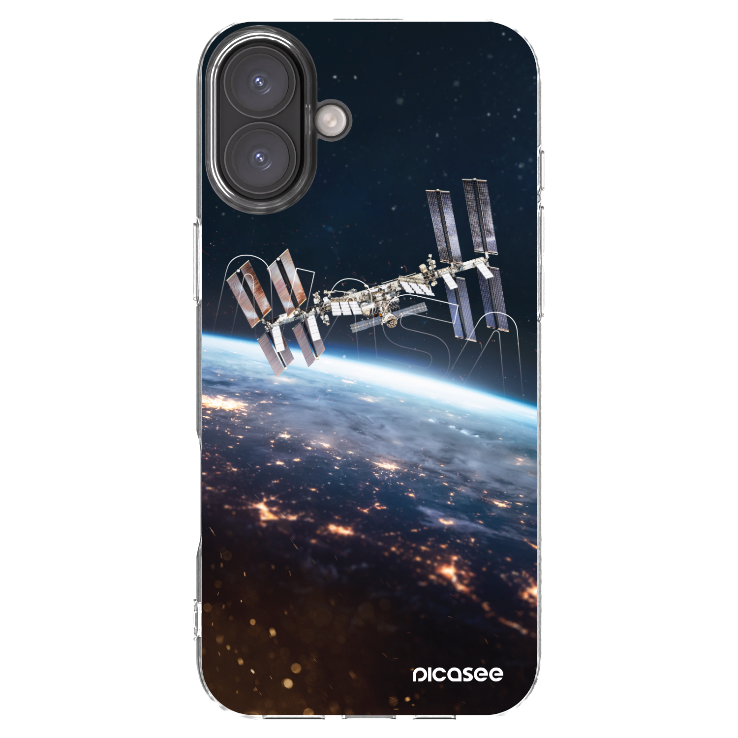 Picasee silikónový prehľadný obal pre Apple iPhone 16 Plus - Station