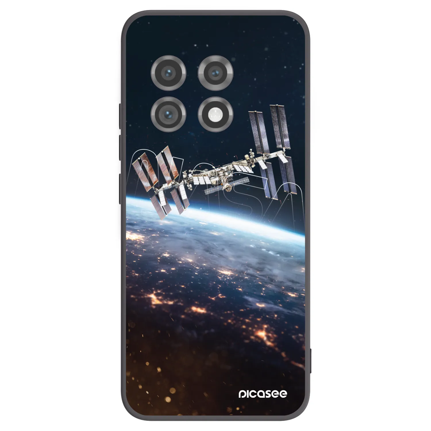 Picasee silikónový čierny obal pre OnePlus 11 5G - Station