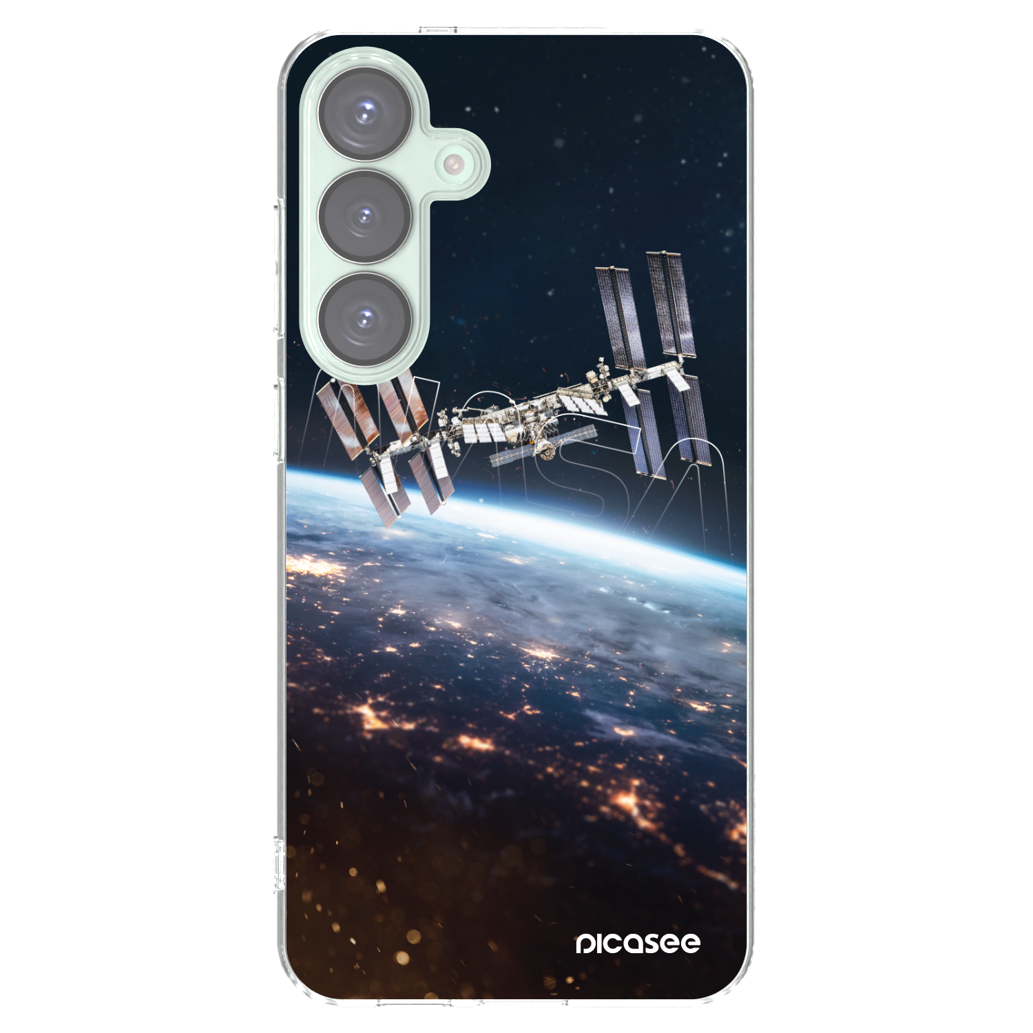 Picasee silikónový prehľadný obal pre Samsung Galaxy S25+ 5G - Station