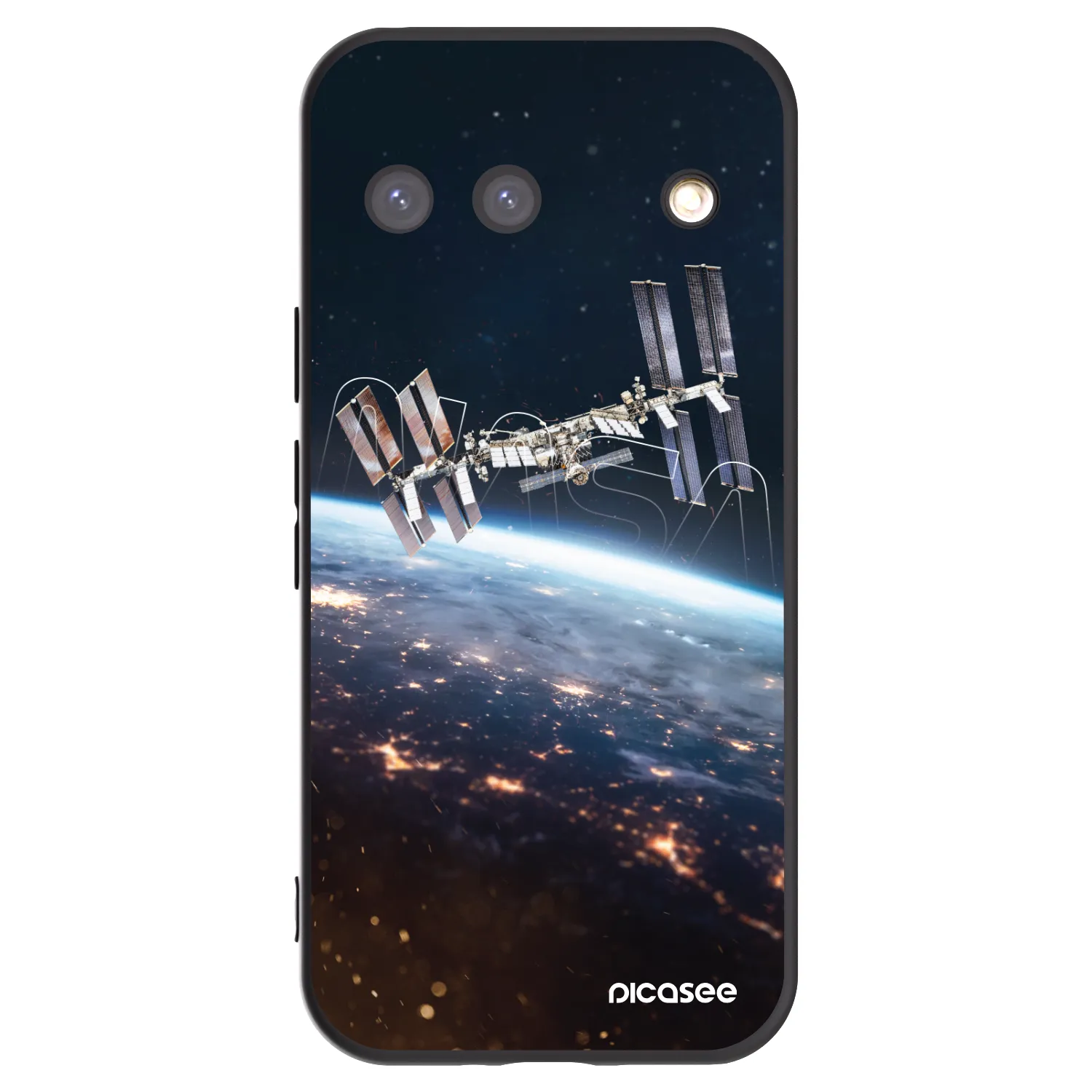 Picasee silikónový čierny obal pre Google Pixel 9 - Station