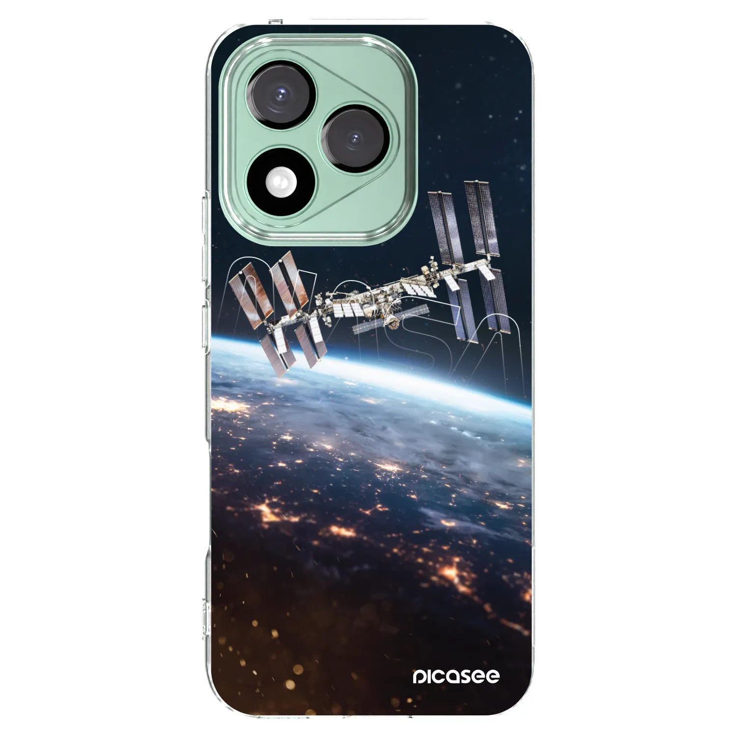 Picasee silikónový prehľadný obal pre Honor 400 Lite 5G - Station