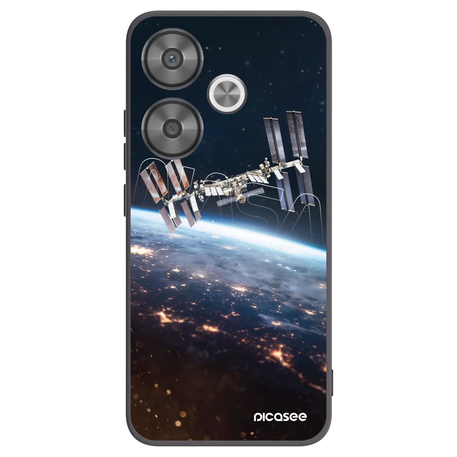 Silikónový čierny obal pre Xiaomi Poco F6 - Station