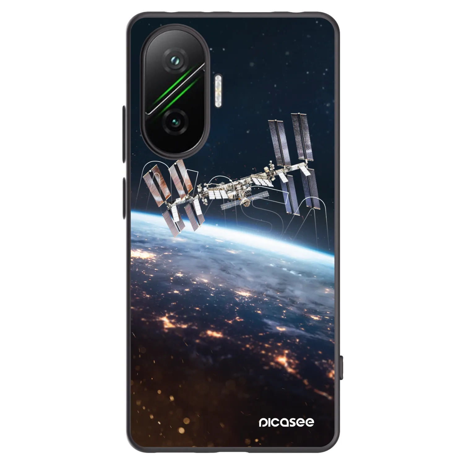 Picasee silikónový čierny obal pre Xiaomi Poco F7 5G - Station