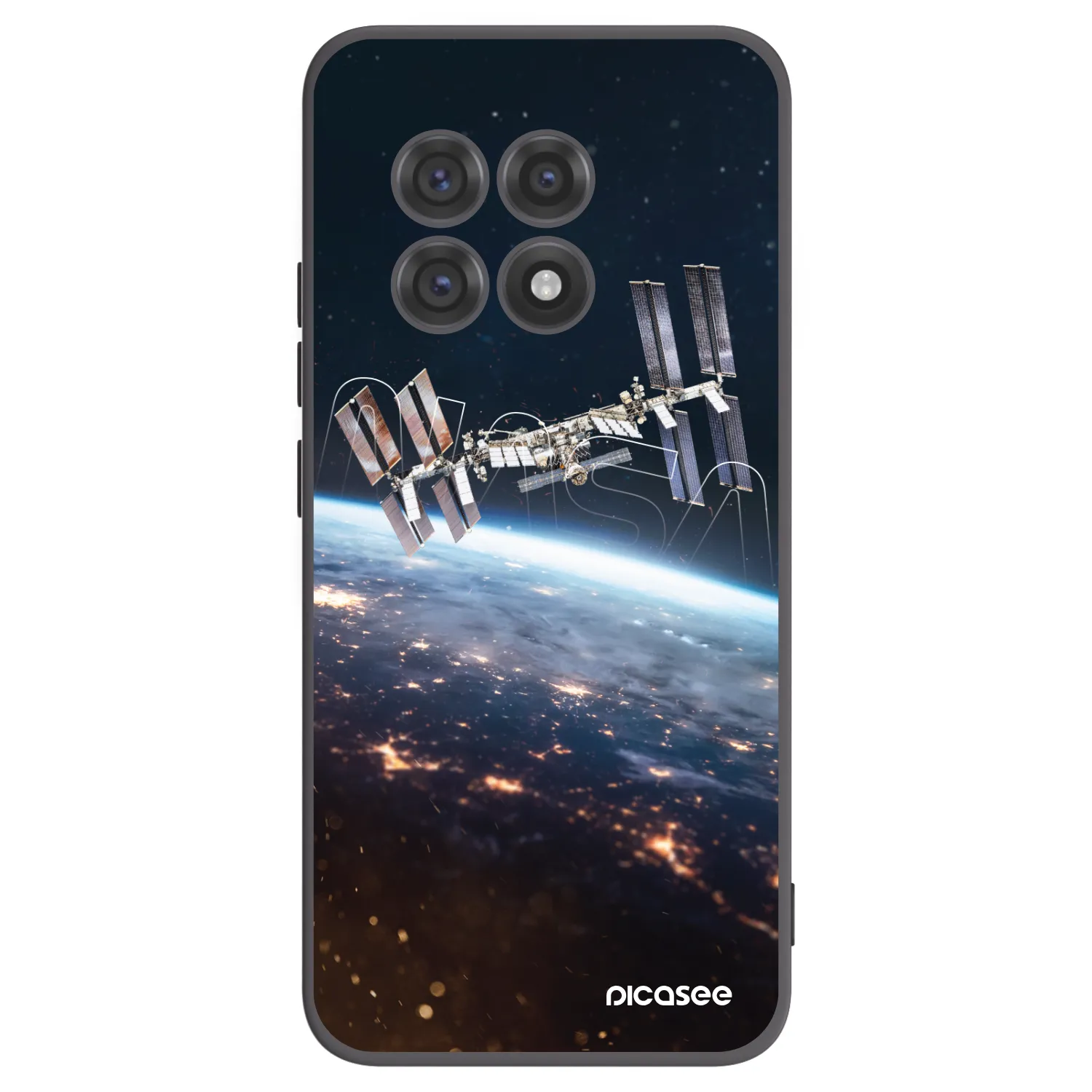 Picasee silikónový čierny obal pre OnePlus 13R 5G - Station