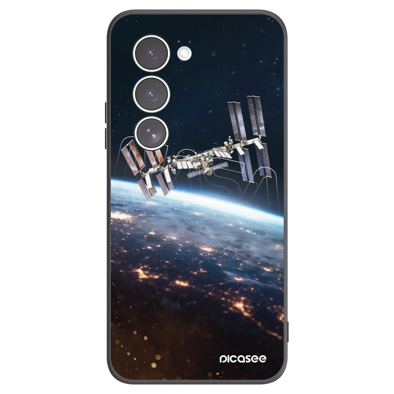 Picasee silikónový čierny obal pre Xiaomi Redmi 15 5G - Station