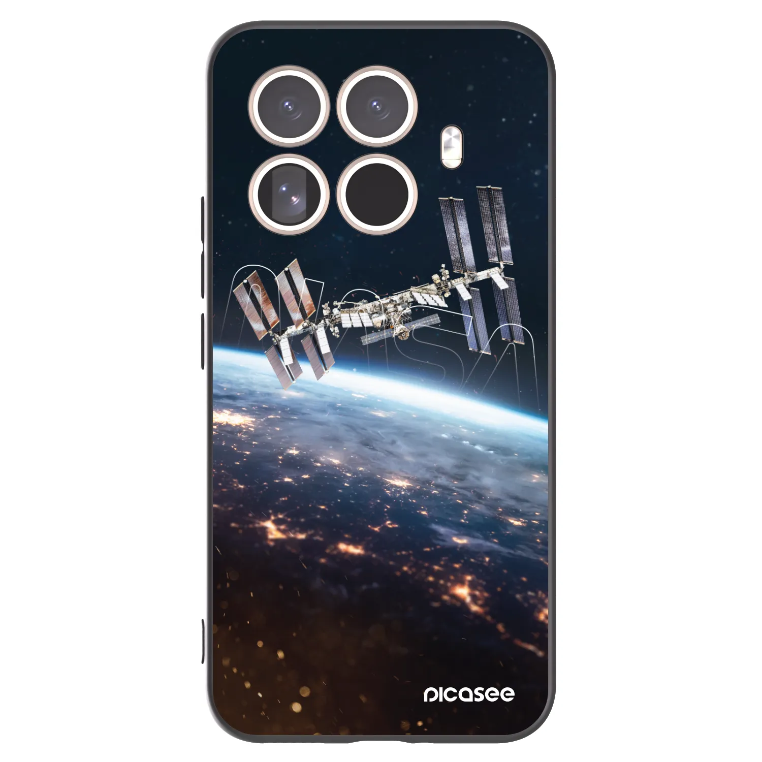 Picasee silikónový čierny obal pre Xiaomi 15T Pro - Station