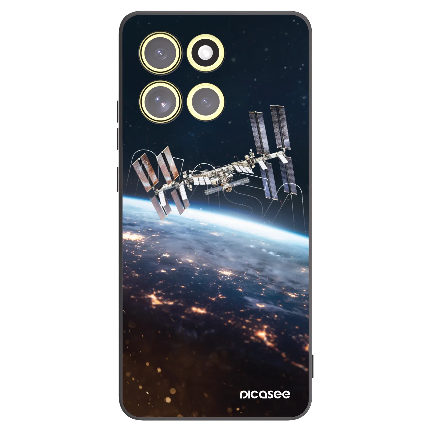 Picasee silikónový čierny obal pre Motorola Moto G86 Power 5G - Station