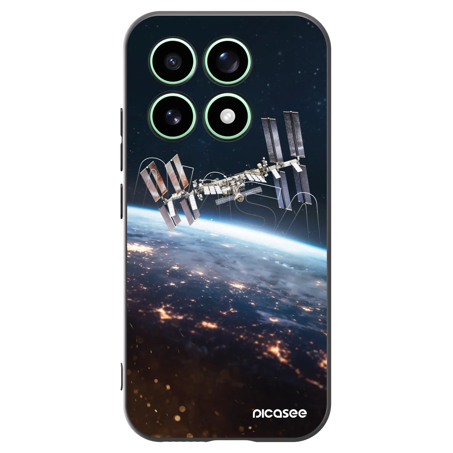 Picasee silikónový čierny obal pre Xiaomi 17 - Station