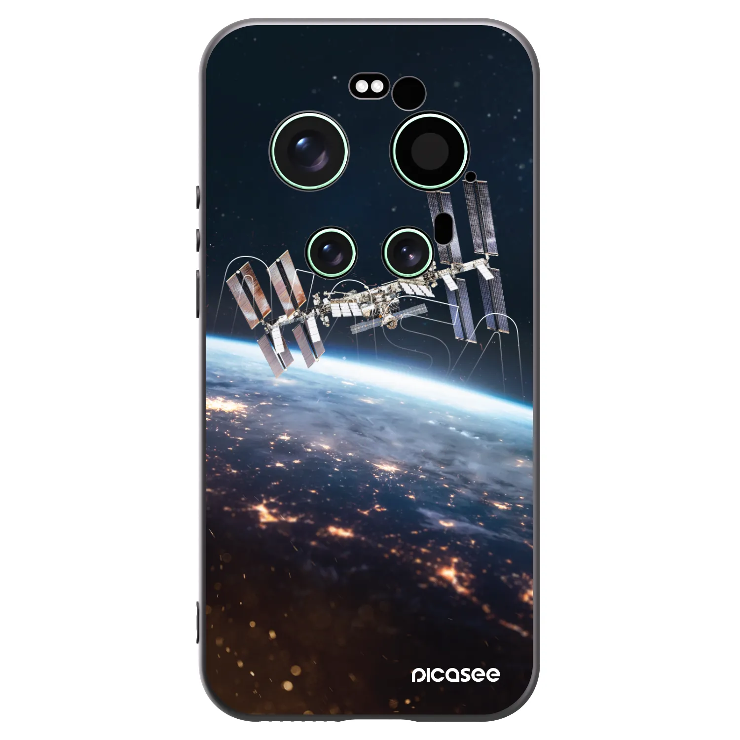Picasee silikónový čierny obal pre Xiaomi 17 Ultra - Station