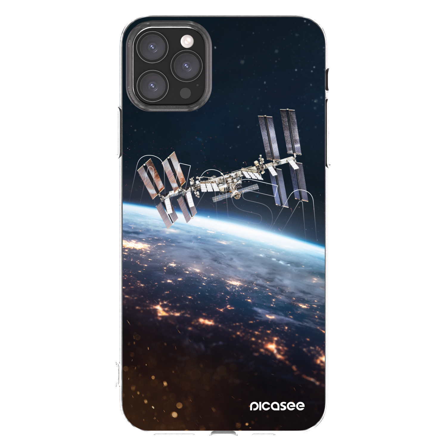 Picasee silikónový prehľadný obal pre Apple iPhone 11 Pro Max - Station