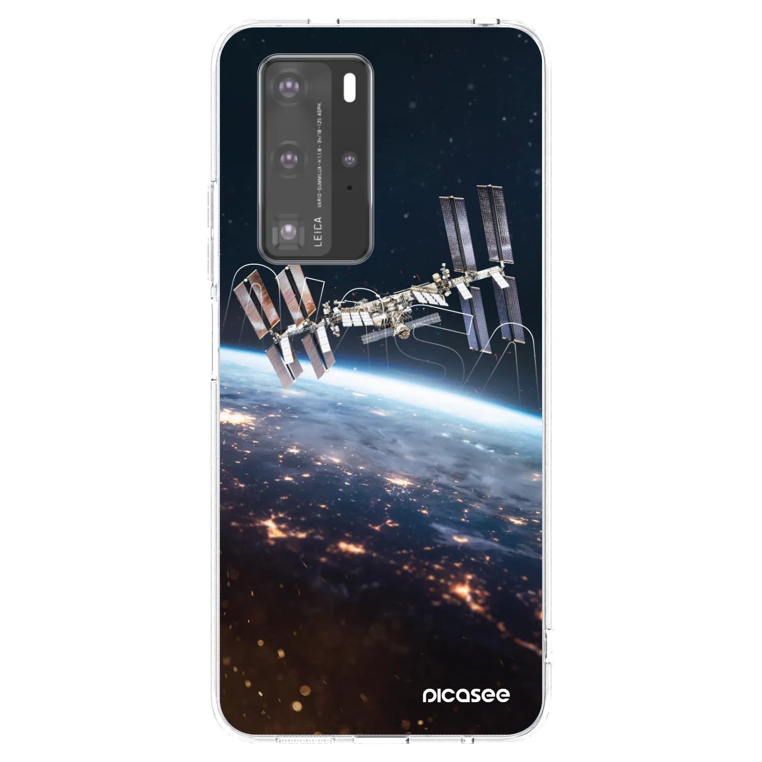 Silikónový prehľadný obal pre Huawei P40 Pro - Station
