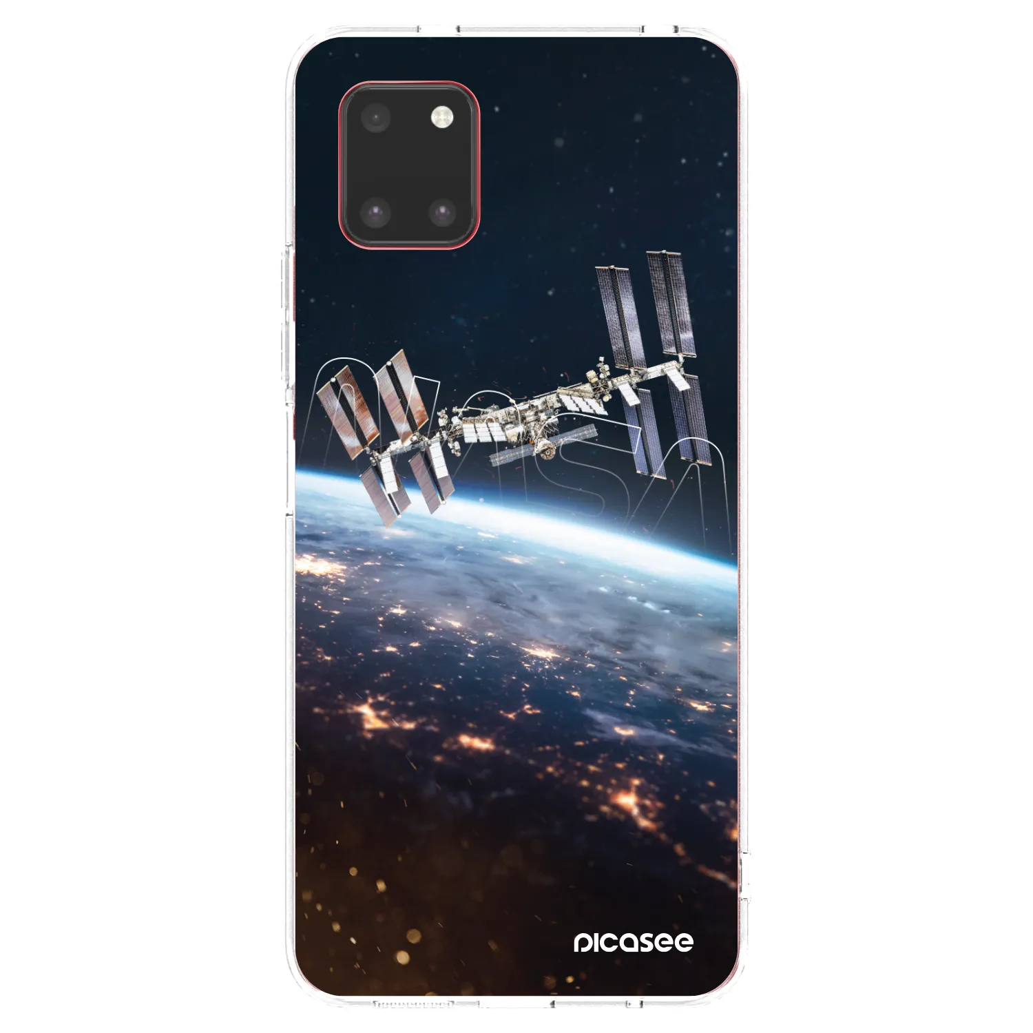 Picasee silikónový prehľadný obal pre Samsung Galaxy Note 10 Lite N770F - Station